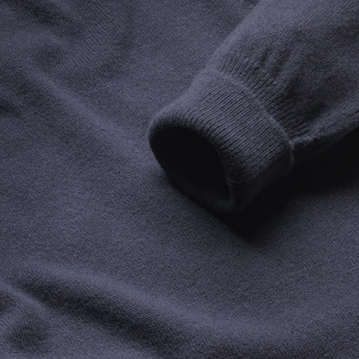 Navy Steadman Fine Lambswool V-Neck Jumper sold by Malloch’s product image thumbnail 4