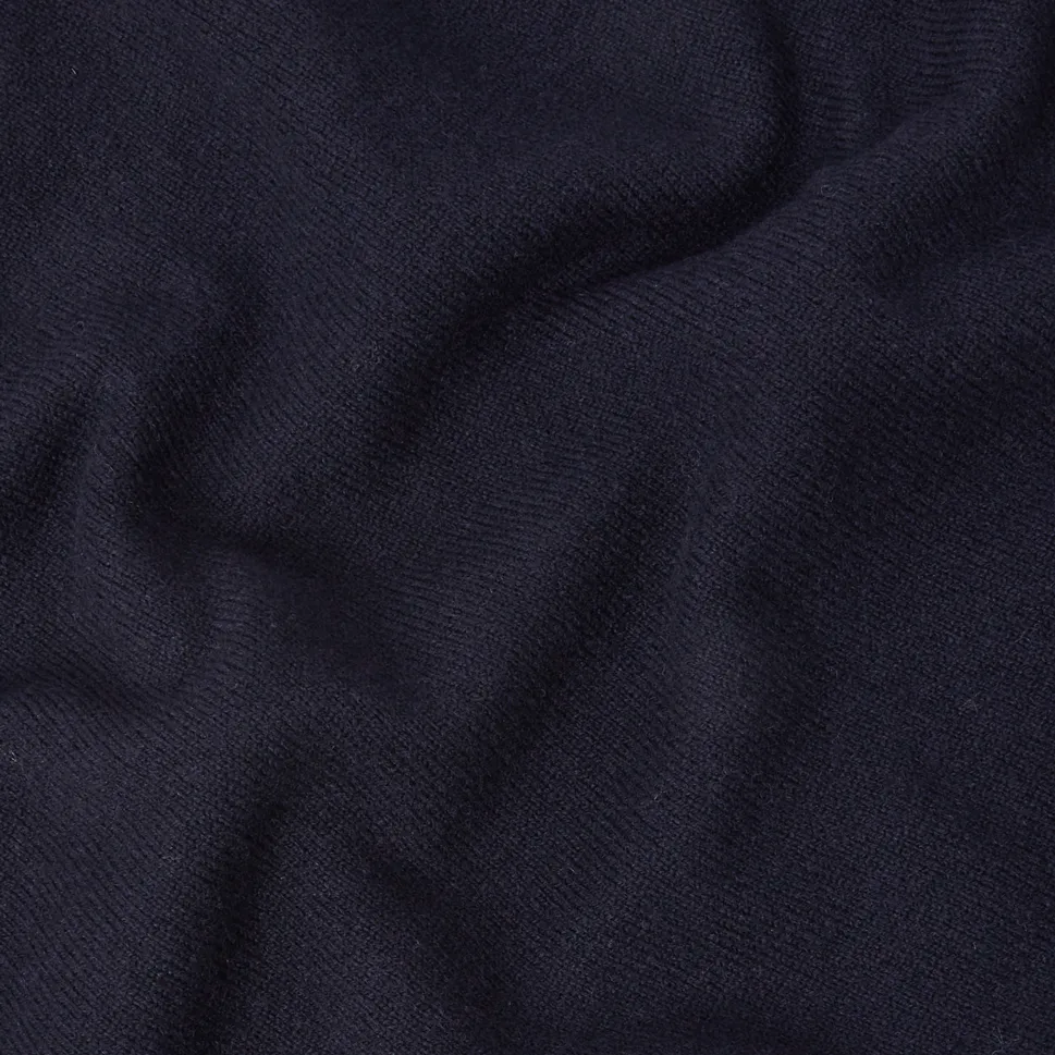 Navy Steadman Fine Lambswool Crew Neck sold by Malloch’s product image thumbnail 3