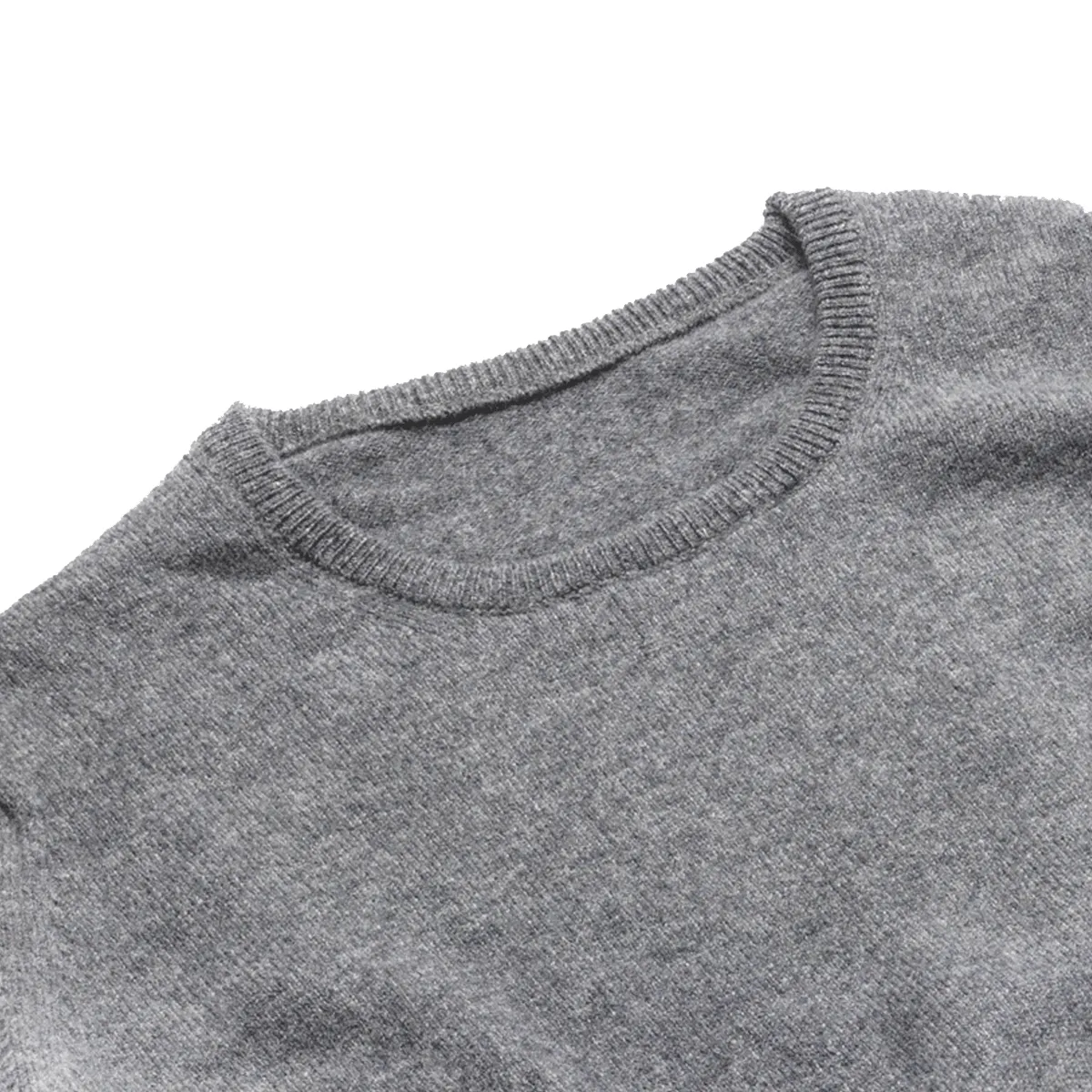 Grey Steadman Fine Lambswool Crew Neck sold by Malloch’s product image thumbnail 2