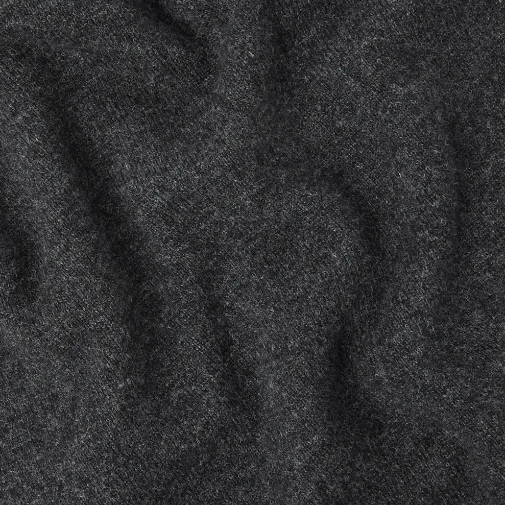 Charcoal Steadman Fine Lambswool Crew Neck sold by Malloch’s product image thumbnail 3