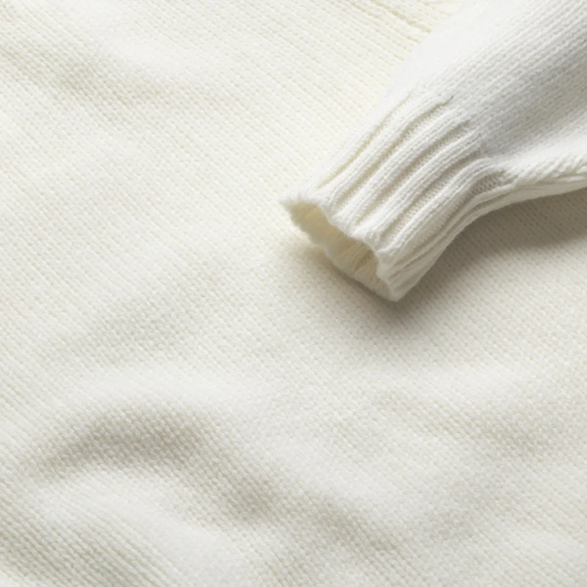 Ecru Newman Lambswool Roll Neck Jumper sold by Malloch’s product image thumbnail 4