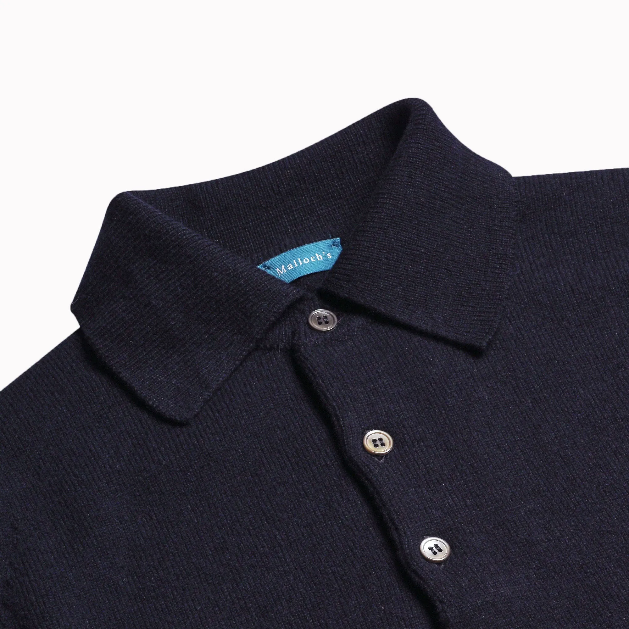 Navy Kelly Long Sleeve Sports Collar Jumper sold by Malloch’s product image thumbnail 2