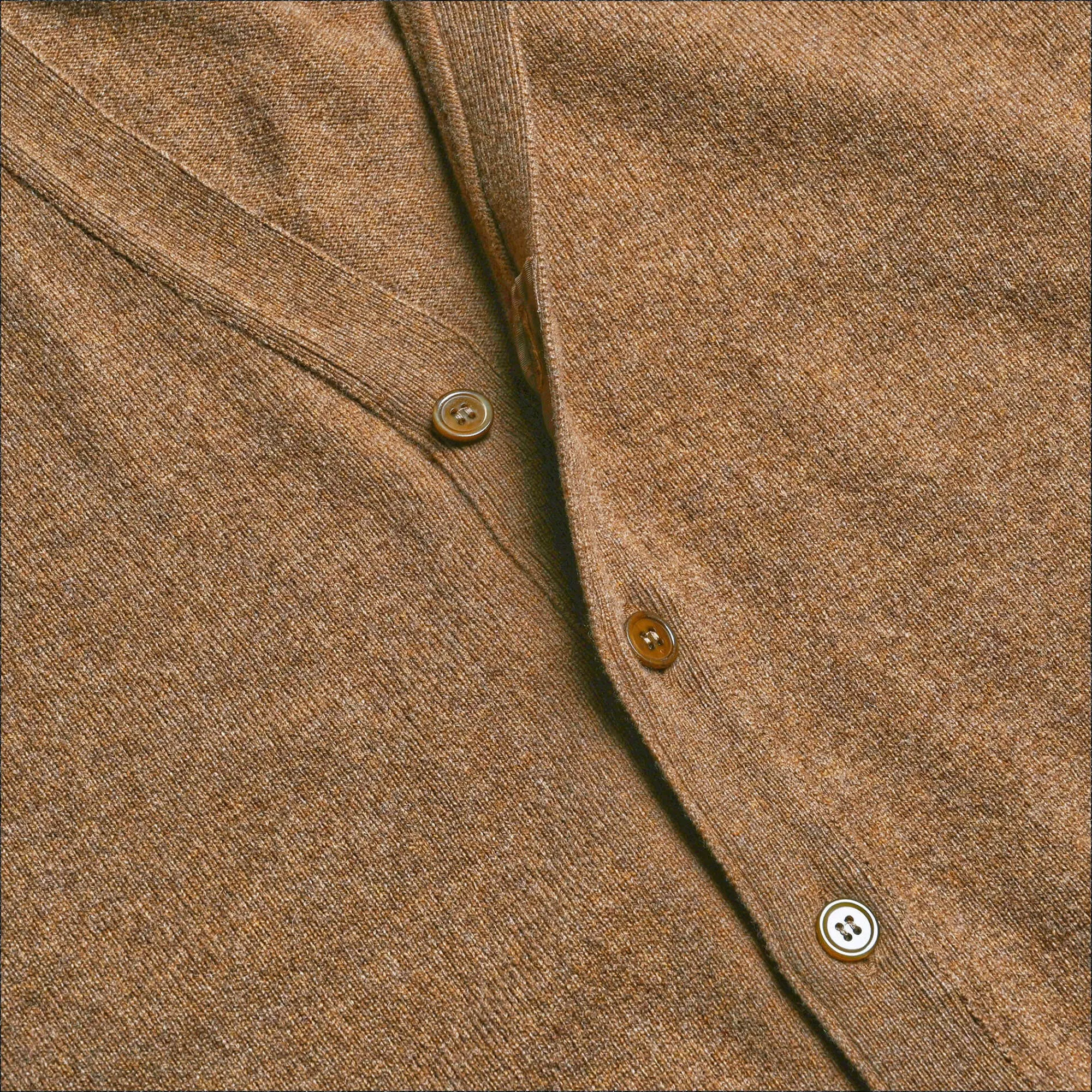 Camel Stewart Fine Lambswool Cardigan sold by Malloch’s product image thumbnail 2