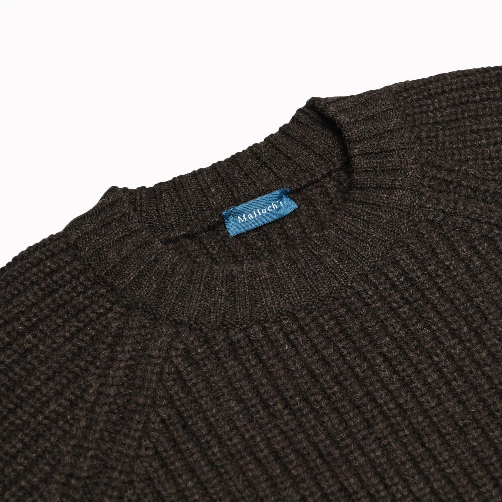 Brown Kielder Fishermans Jumper sold by Malloch’s product image thumbnail 2