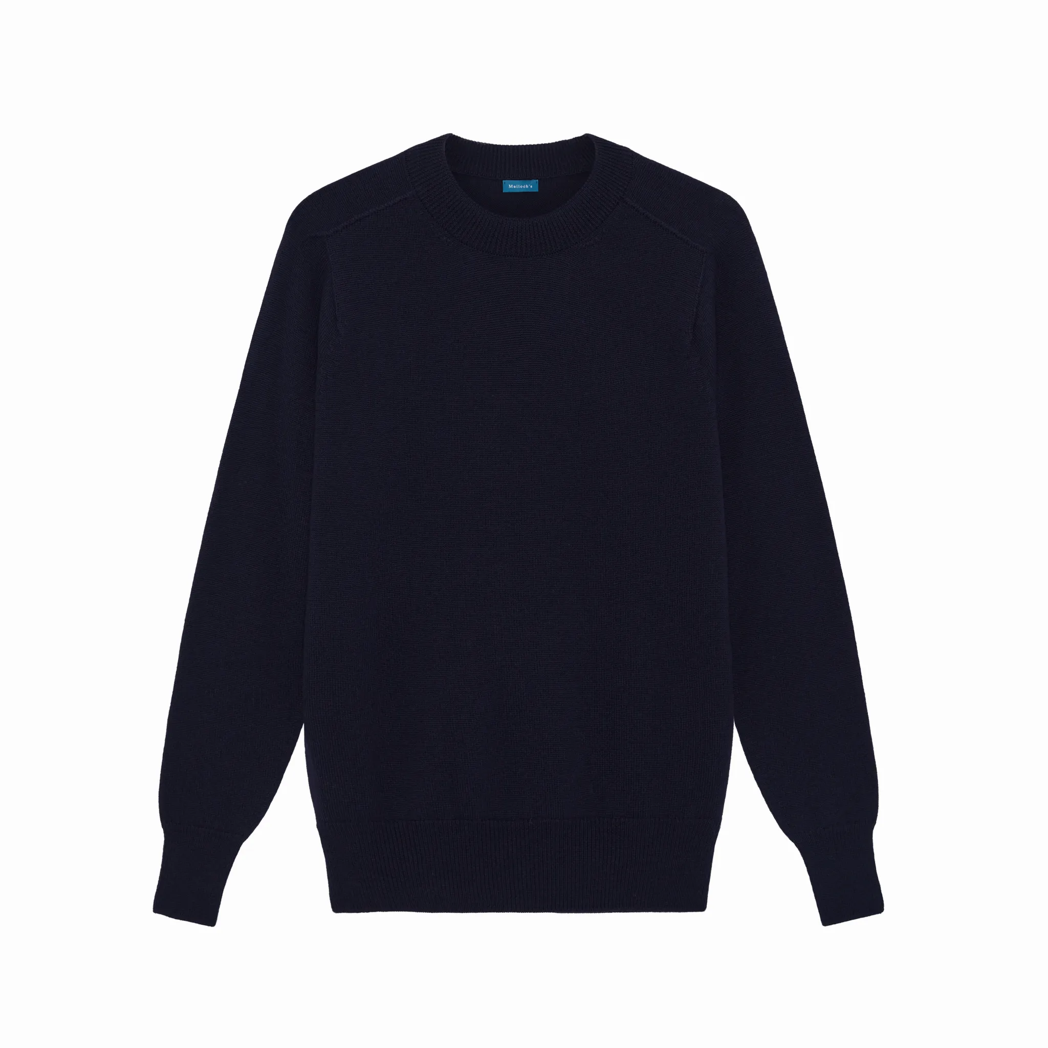 Navy Easton Merino Crew Neck Sweater sold by Malloch’s