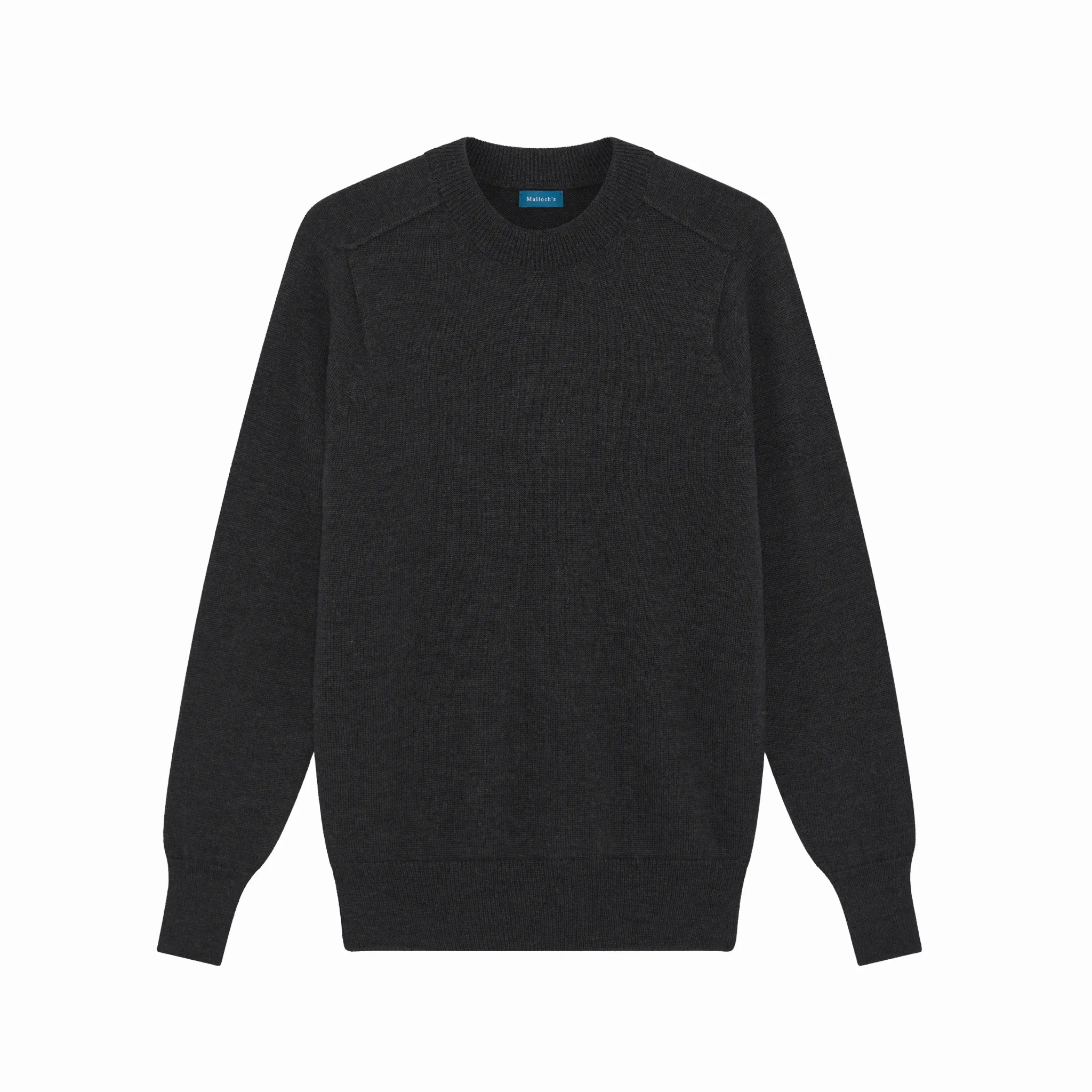 Charcoal Easton Merino Crew Neck Sweater sold by Malloch’s