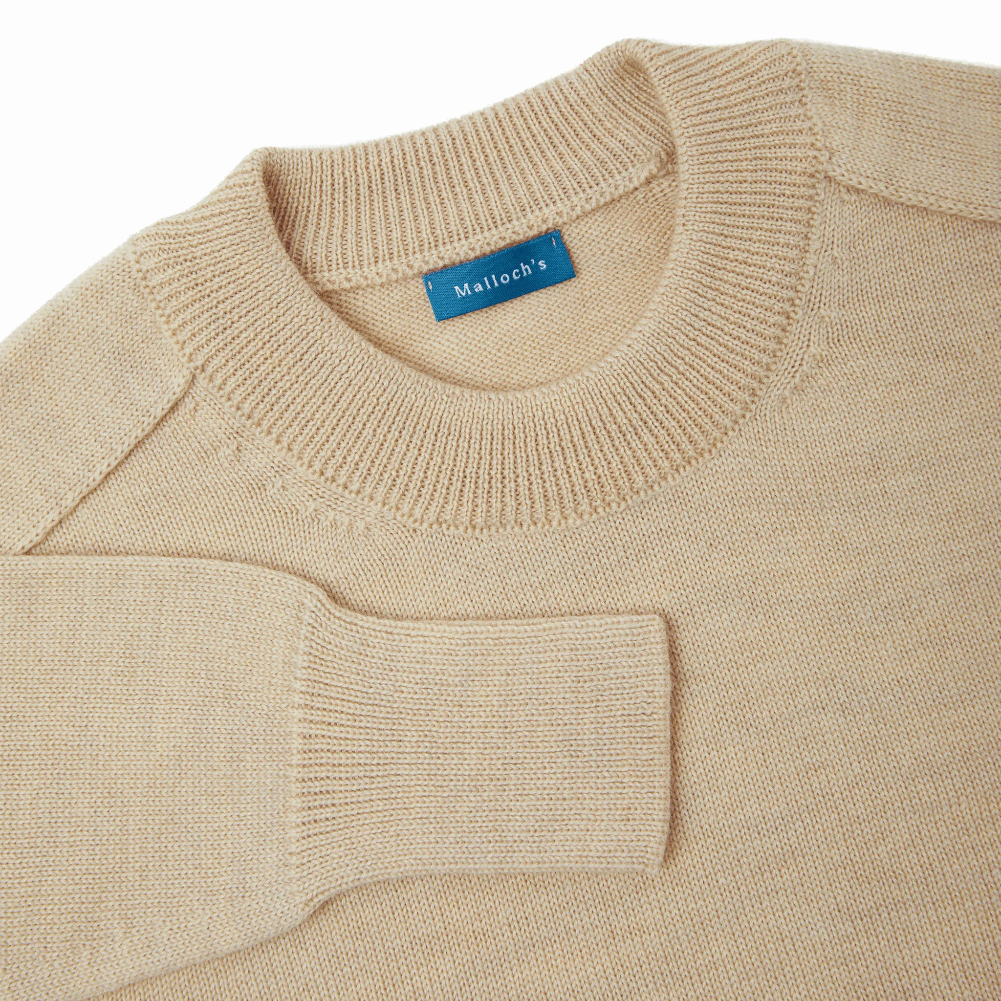 Natural Easton Merino Crew Neck Sweater sold by Malloch’s product image thumbnail 2