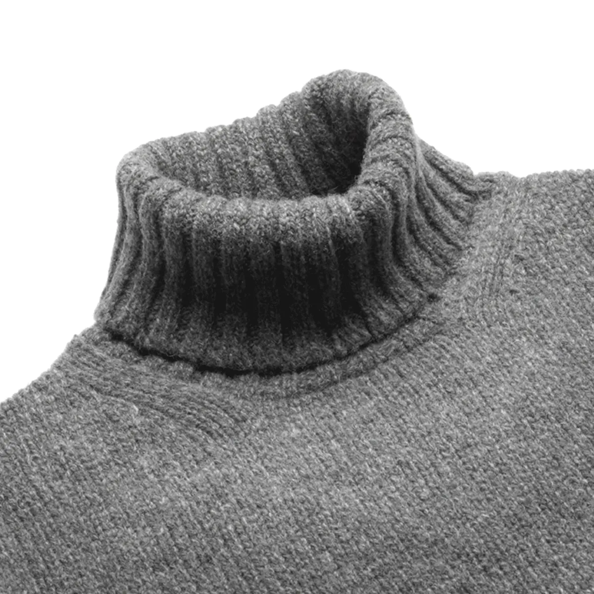 Mixed Grey Newman Lambswool Roll Neck - XS / S / XL sold by Malloch’s product image thumbnail 2