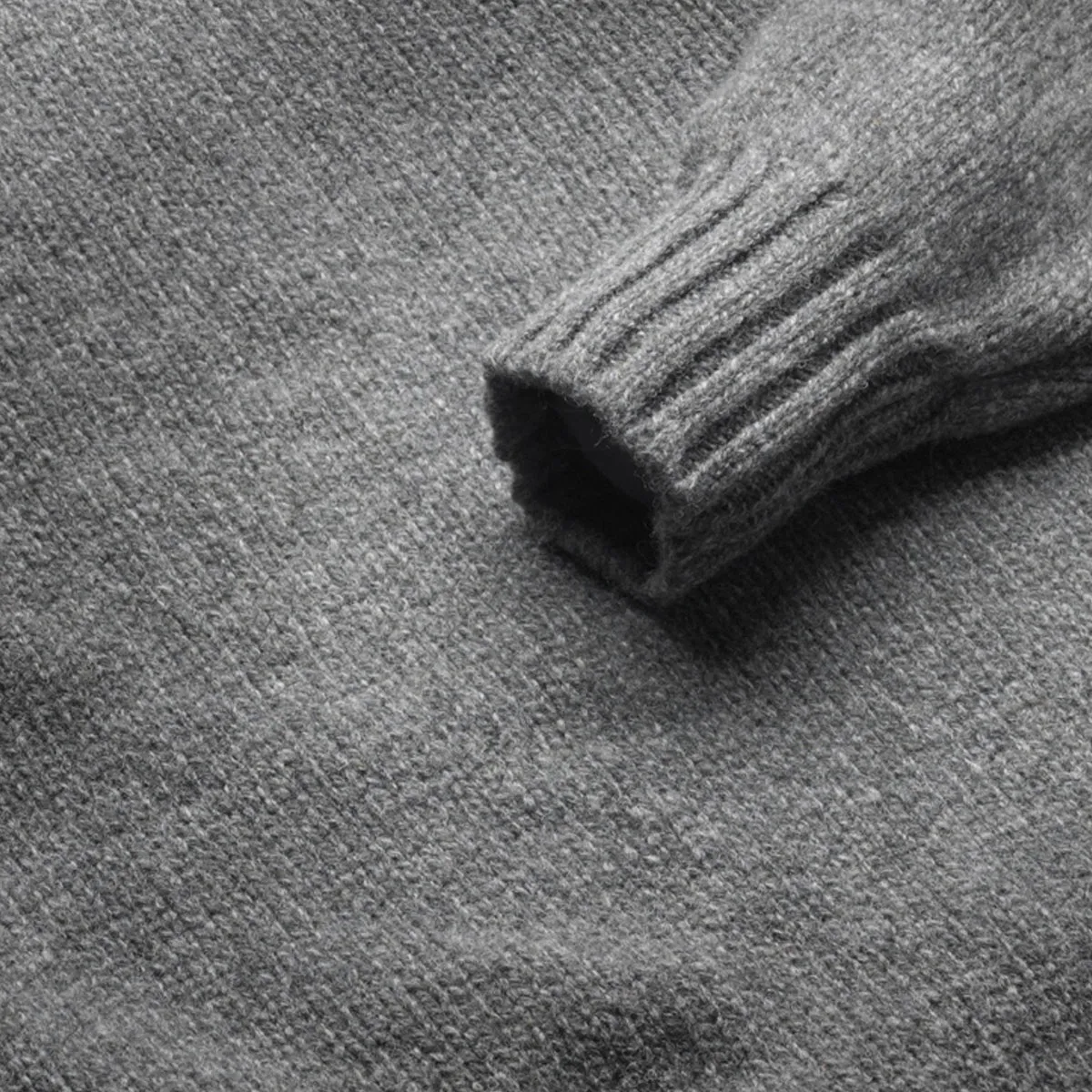 Mixed Grey Newman Lambswool Roll Neck - XS / S / XL sold by Malloch’s product image thumbnail 4