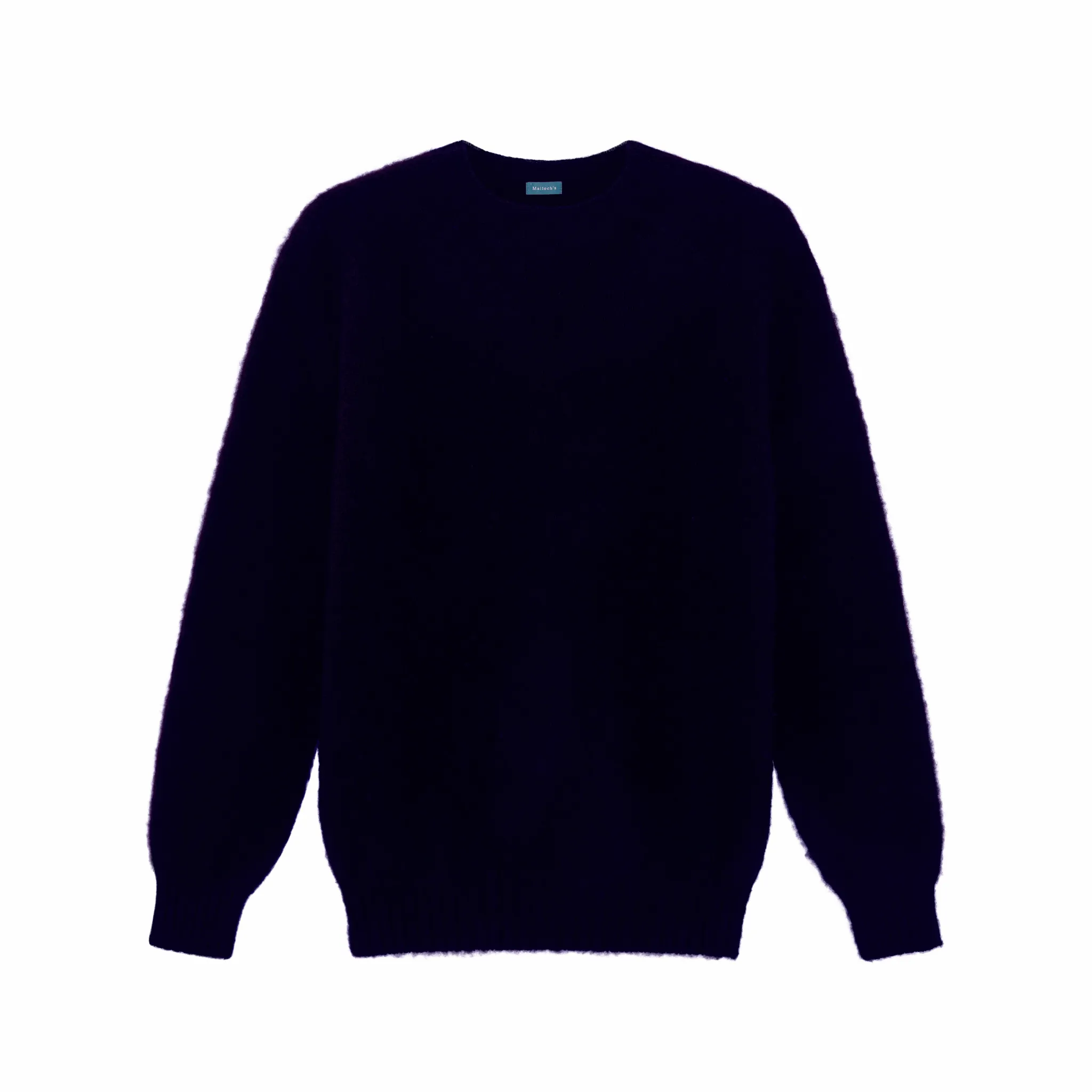 Navy Kelso "Shaggy Dog" Brushed Shetland Jumper sold by Malloch’s