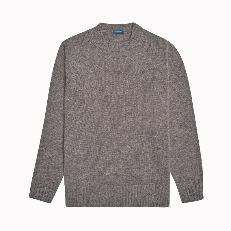 Vole Dean Lambswool Crew Neck Jumper sold by Malloch’s