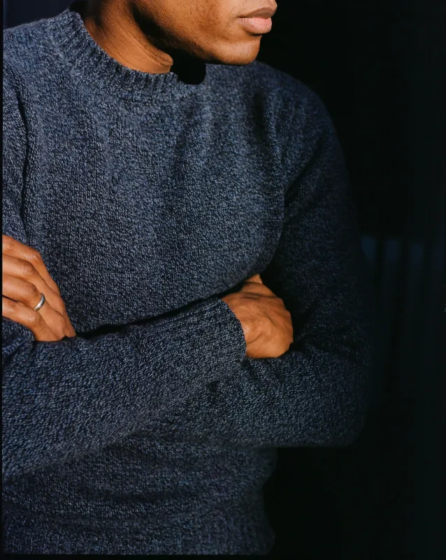 Denim Dean Lambswool Crew Neck Jumper sold by Malloch’s