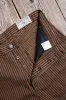 Ortega Pant | Brown Herringbone Dobby | Freenote Cloth sold by Man Ready
