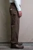 Ortega Pant | Brown Herringbone Dobby | Freenote Cloth sold by Man Ready