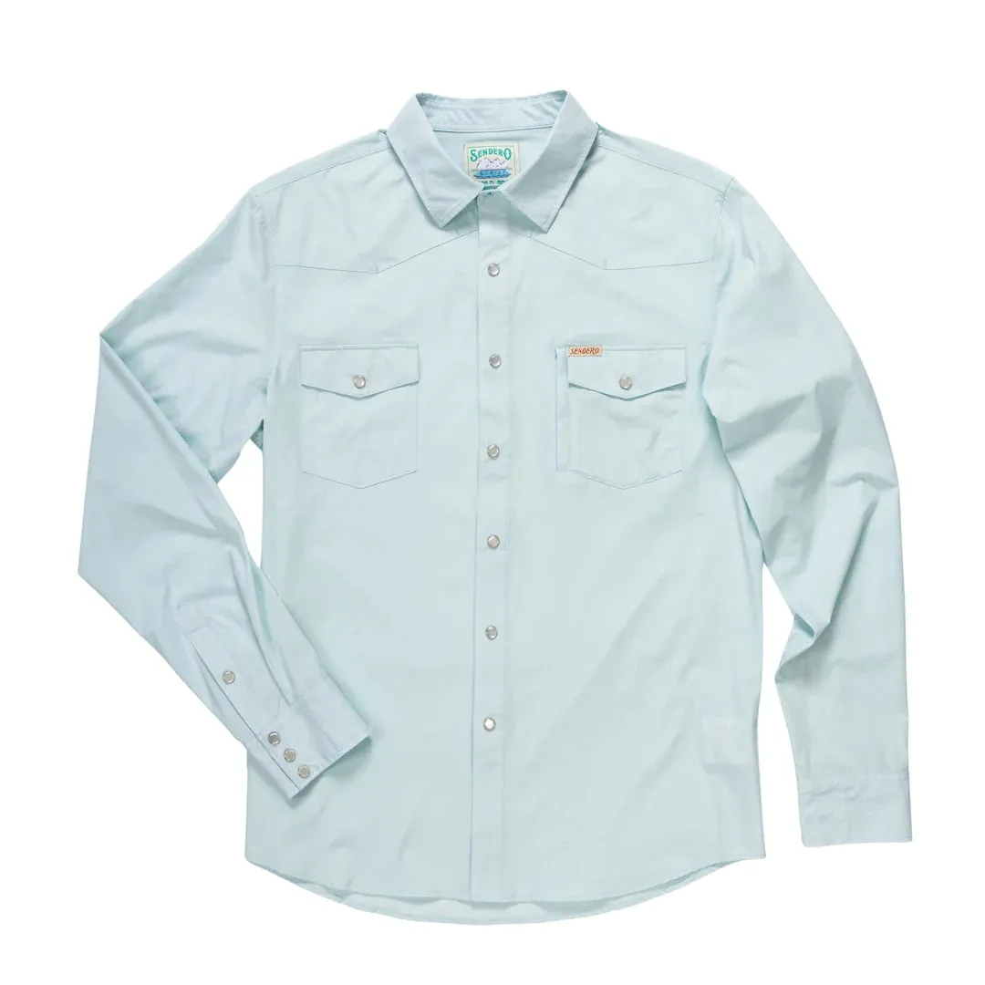 Confluence Shirt | Matagorda Sky | Sendero Provisions Co sold by Man Ready