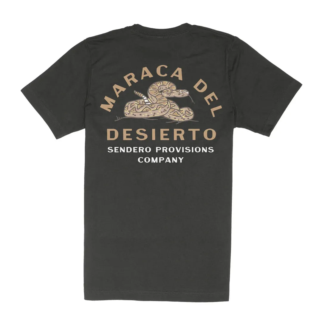 Rattlesnake Tee | Vintage Black | Sendero Provisions Co sold by Man Ready
