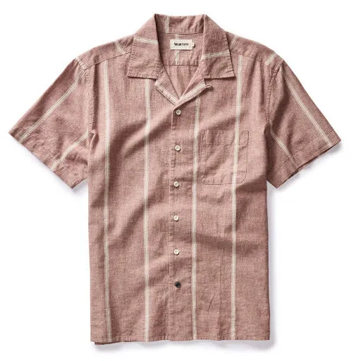 The Hawthorne Shirt | Dried Fig Stripe | Taylor Stitch sold by Man Ready