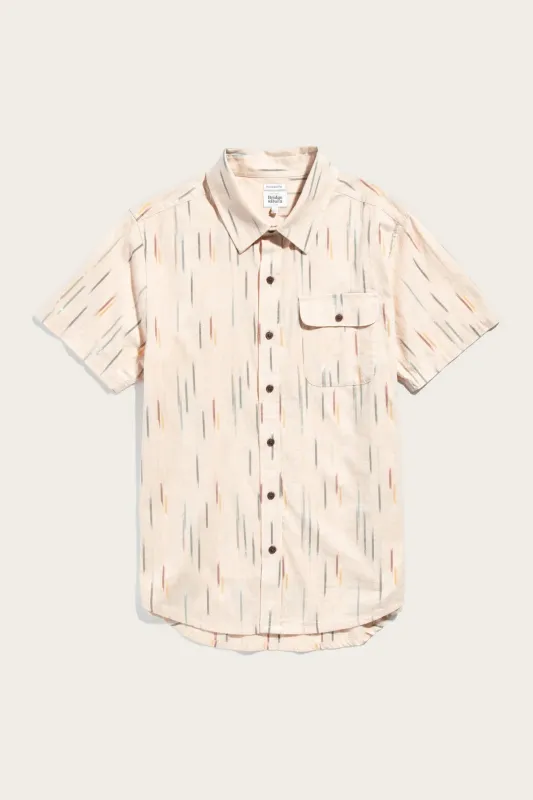 Marten Shirt | Lantern Ikat | Bridge & Burn sold by Man Ready