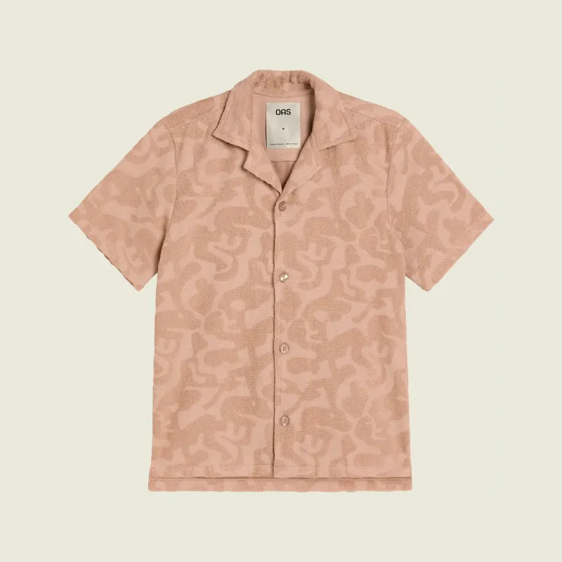 Cuba Terry Shirt | Blush Puzzlotec | OAS Company sold by Man Ready