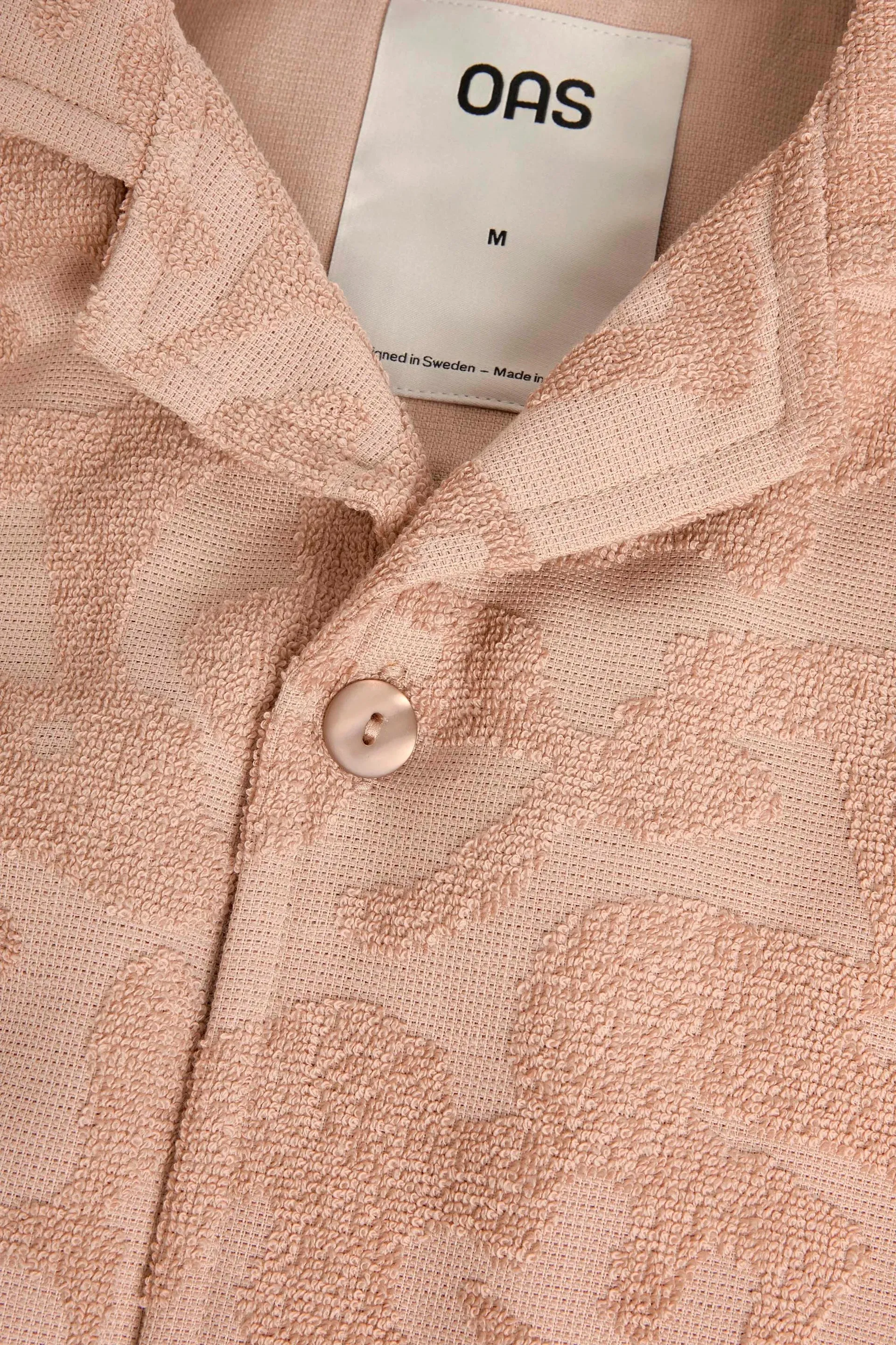 Cuba Terry Shirt | Blush Puzzlotec | OAS Company sold by Man Ready product image thumbnail 3