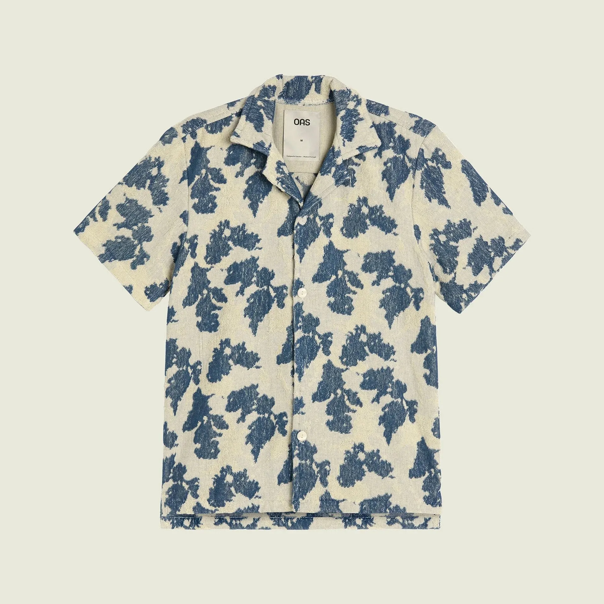 Cuba Terry Shirt | Sail Contraste | OAS Company sold by Man Ready