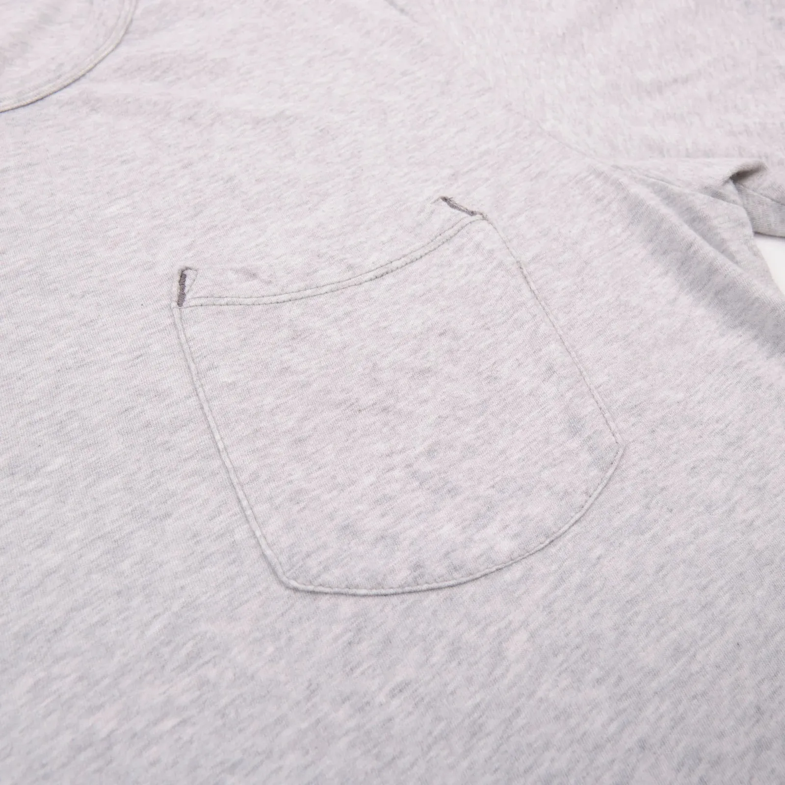 7 oz Pocket Tee | Heather Grey | Freenote Cloth sold by Man Ready product image thumbnail 3