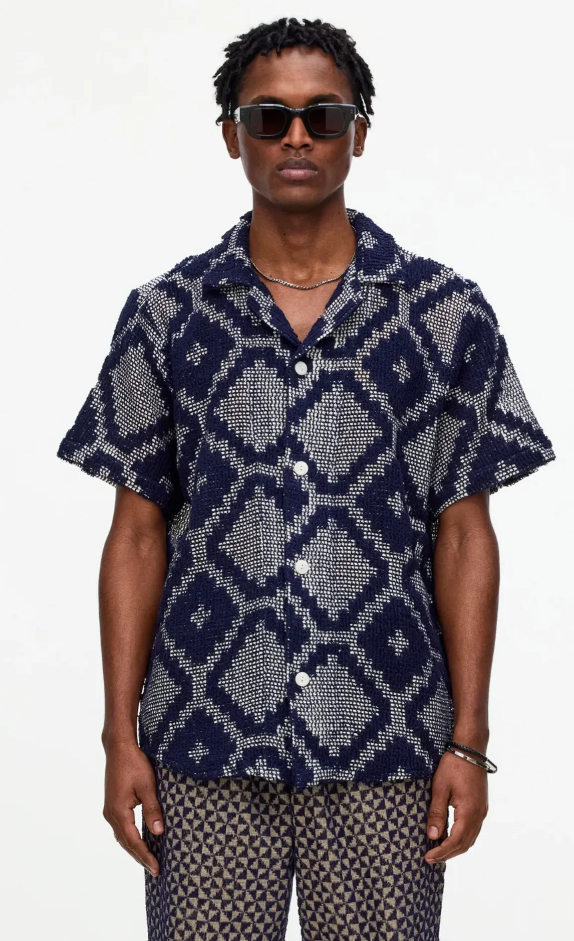 Cuba Crochet Shirt | Trastavere | OAS Company sold by Man Ready product image thumbnail 2
