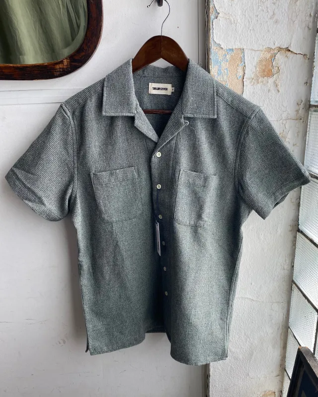 The Conrad Shirt | Deep Sea Twist | Taylor Stitch sold by Man Ready