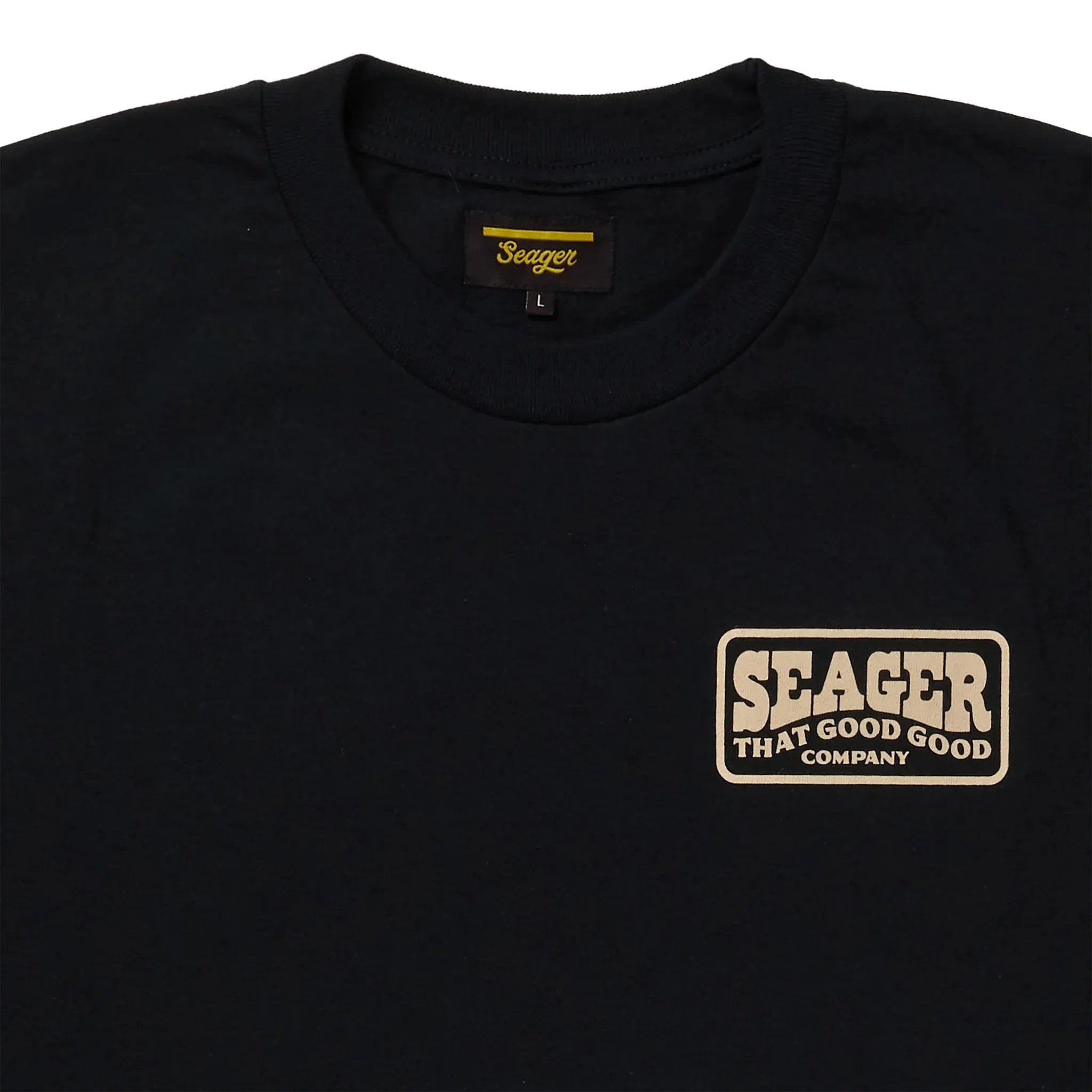 Good Good Tee | Black | Seager Co. sold by Man Ready product image thumbnail 3