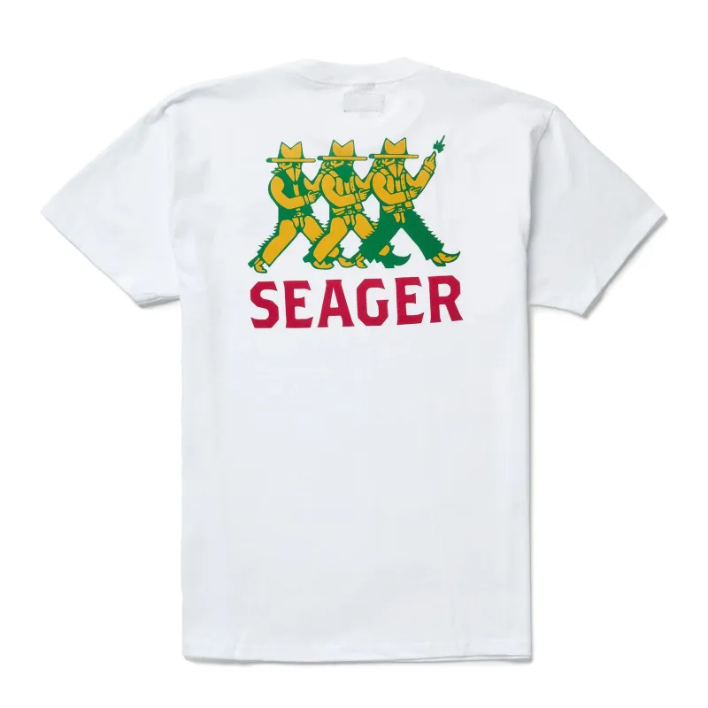 Finger Guns Tee | White | Seager Co. sold by Man Ready