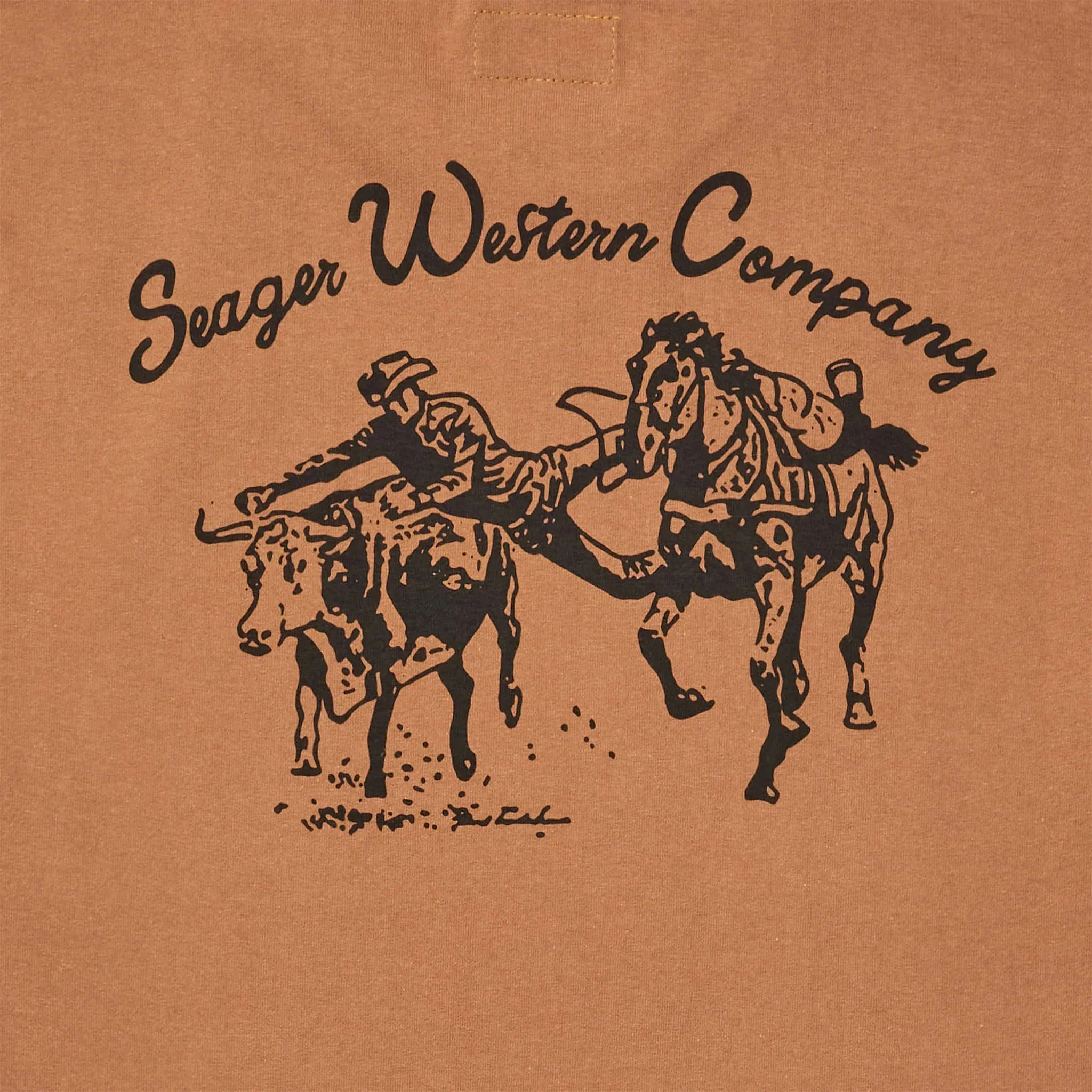 Los Rios Tee | Brown | Seager Co. sold by Man Ready product image thumbnail 4