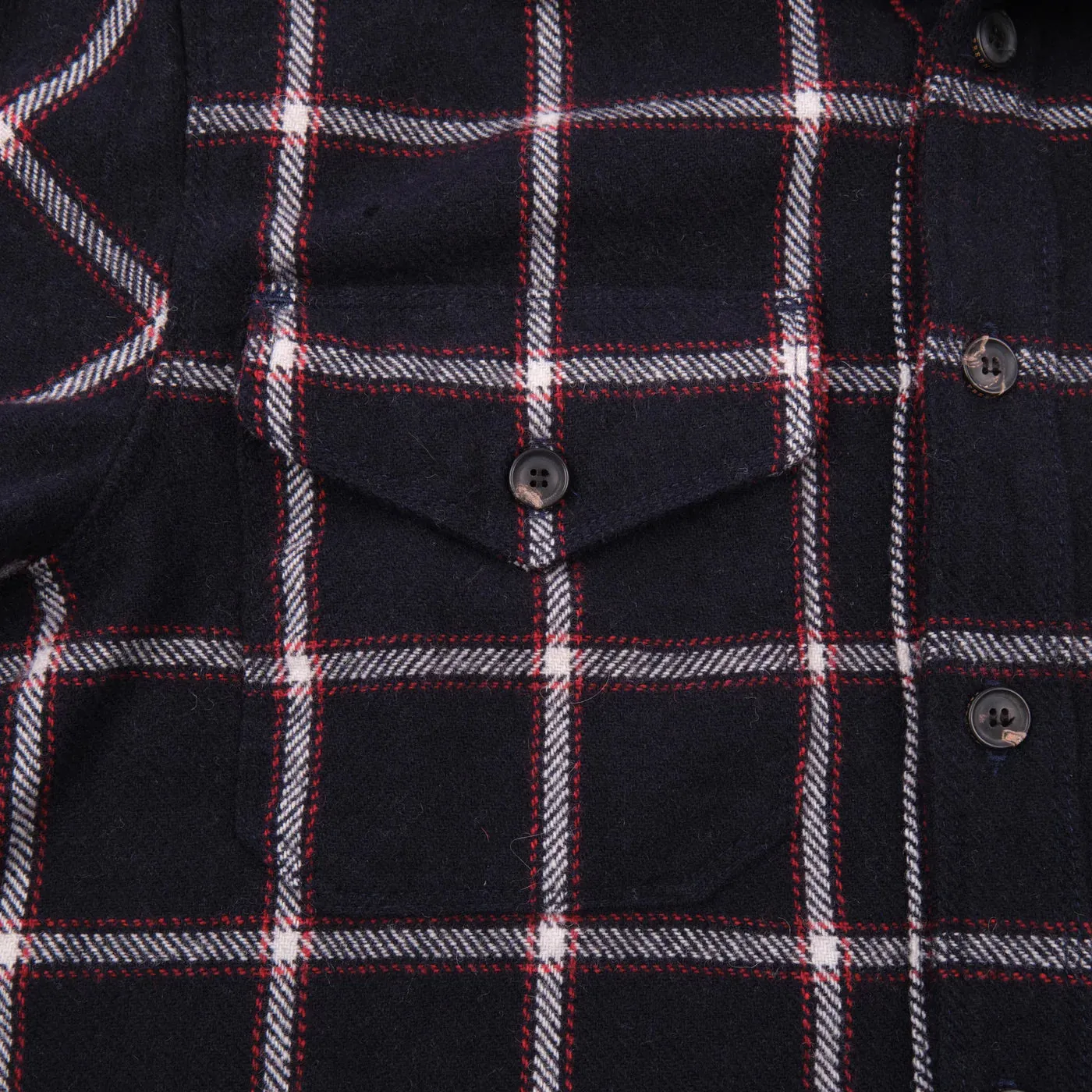 Kamas Shirt | Navy Plaid | Freenote Cloth sold by Man Ready product image thumbnail 5