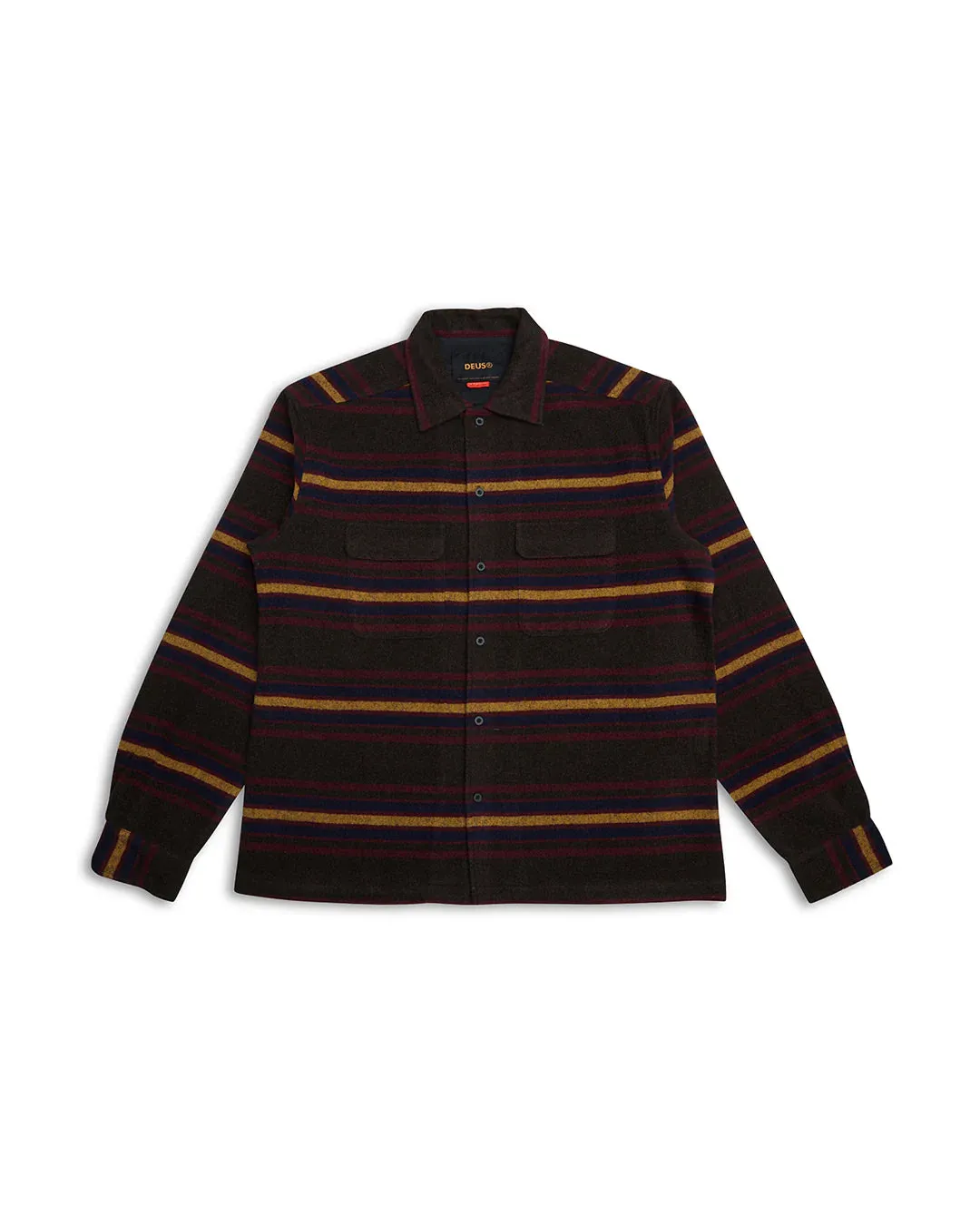 Moto Stripe Shirt | Deus Ex Machina sold by Man Ready