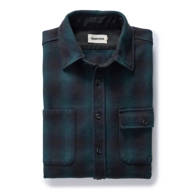 The Moto Utility Shirt | Black Pine Plaid | Taylor Stitch made by Taylor Stitch