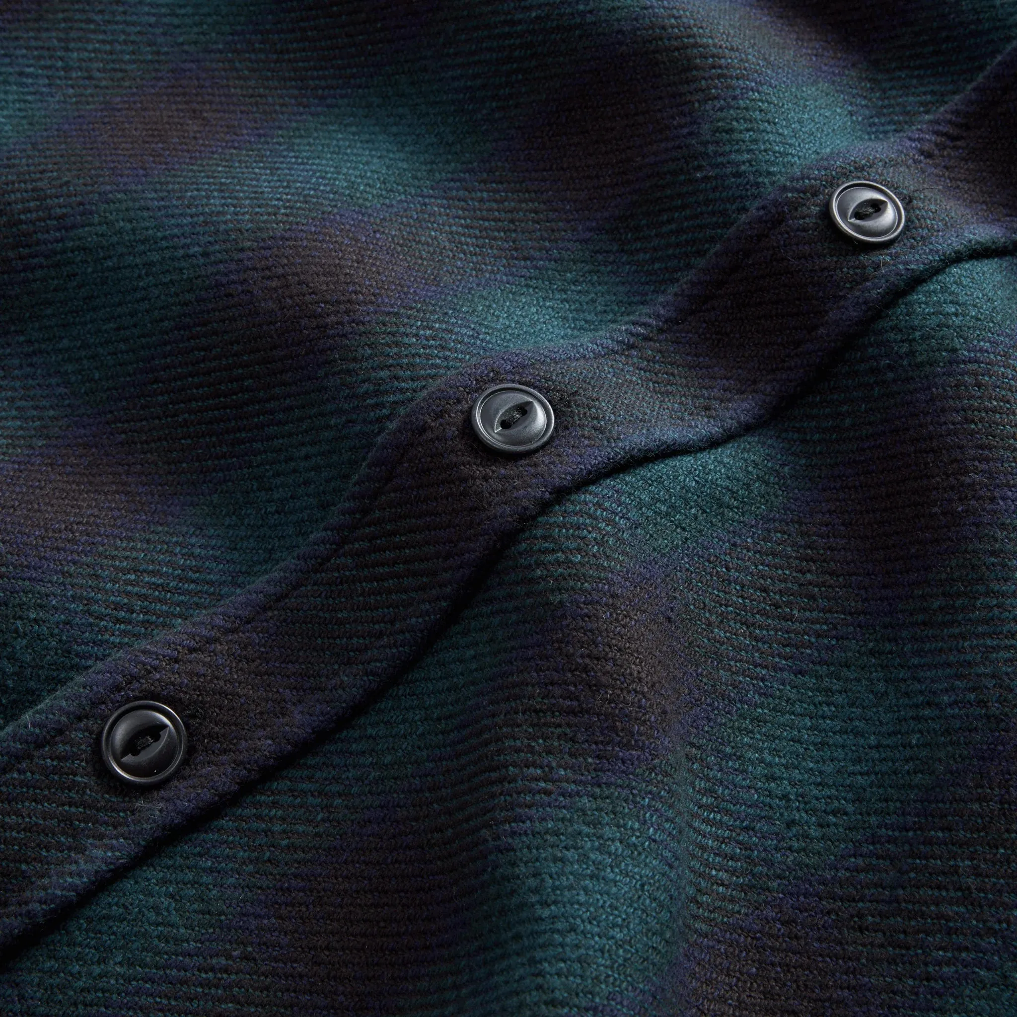 The Moto Utility Shirt | Black Pine Plaid | Taylor Stitch sold by Man Ready product image thumbnail 4