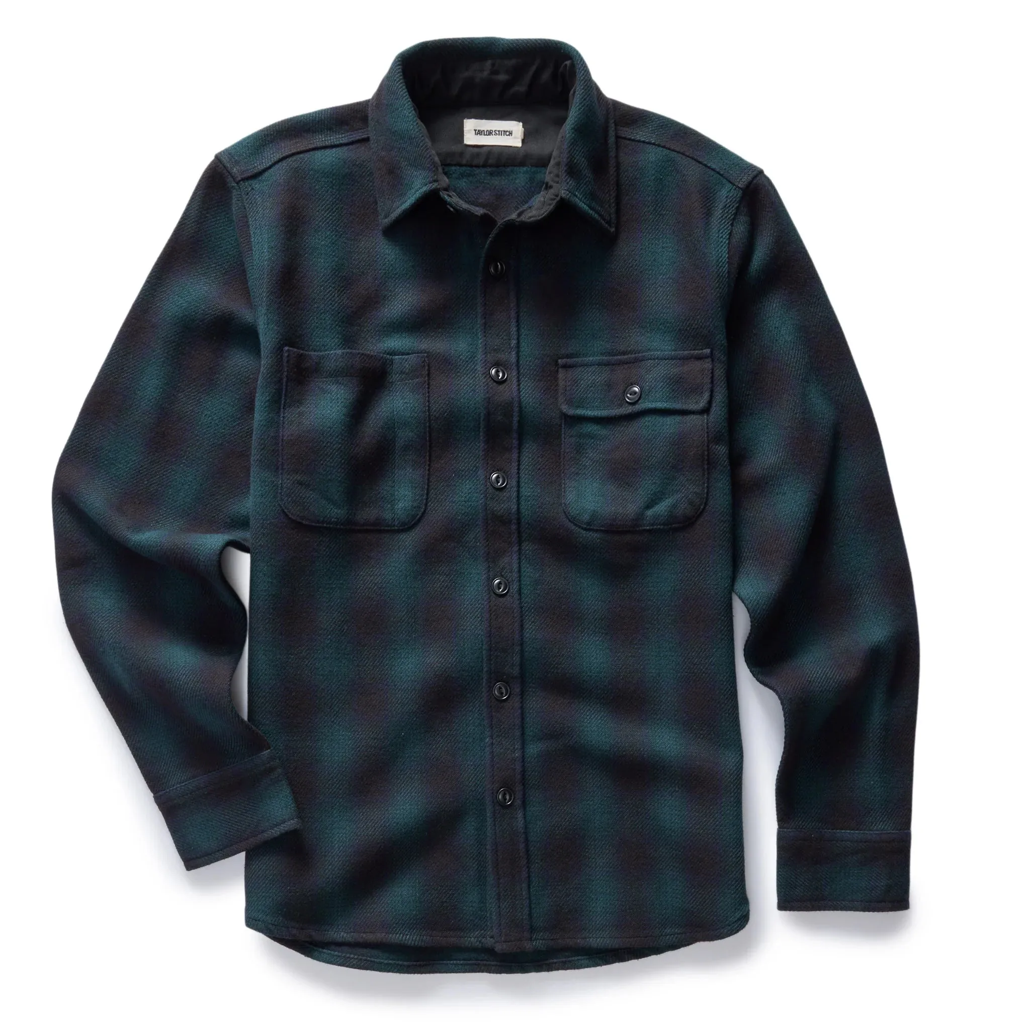 The Moto Utility Shirt | Black Pine Plaid | Taylor Stitch sold by Man Ready product image thumbnail 2
