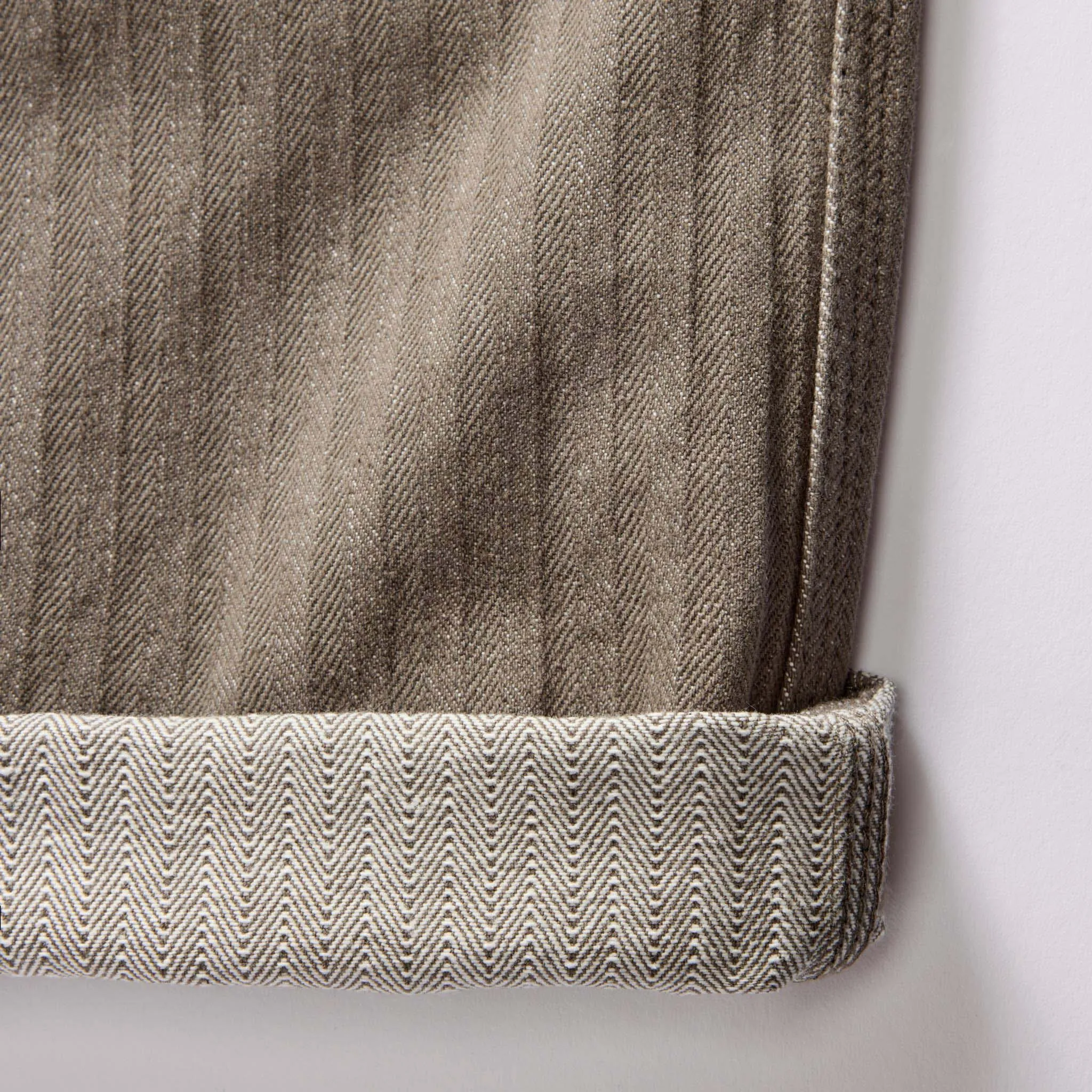 The Morse Pant | Smoked Olive Herringbone | Taylor Stitch sold by Man Ready product image thumbnail 5