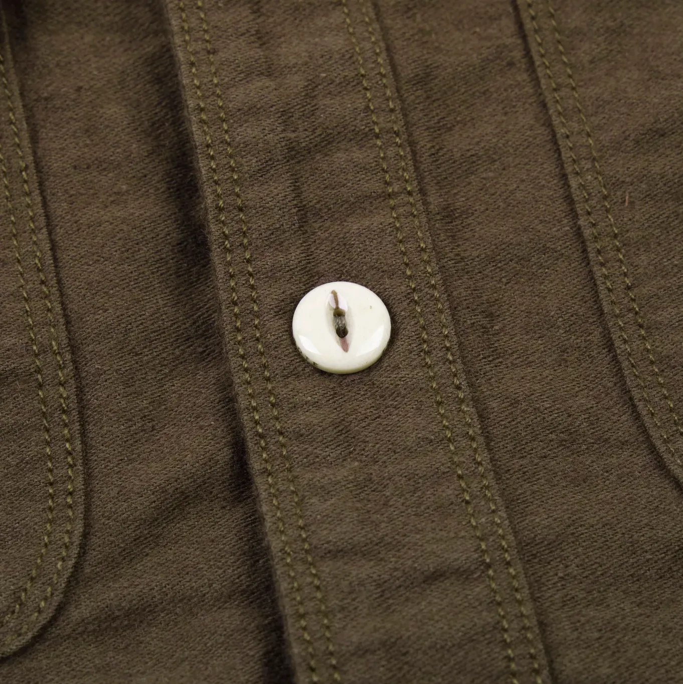 Rancho Shirt | Moss | Freenote Cloth sold by Man Ready product image thumbnail 4