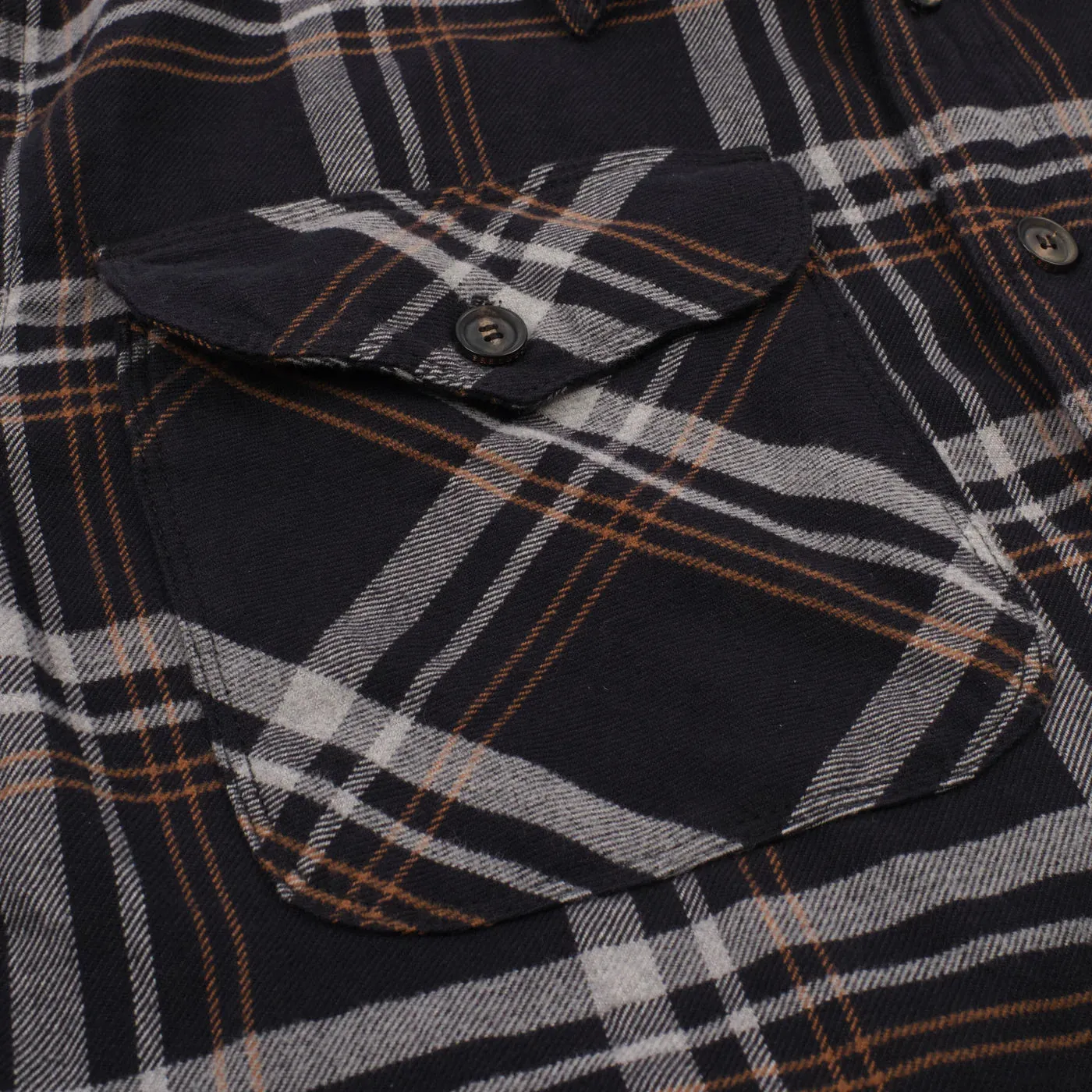 Utility Shirt | Black Plaid | Freenote Cloth sold by Man Ready product image thumbnail 4