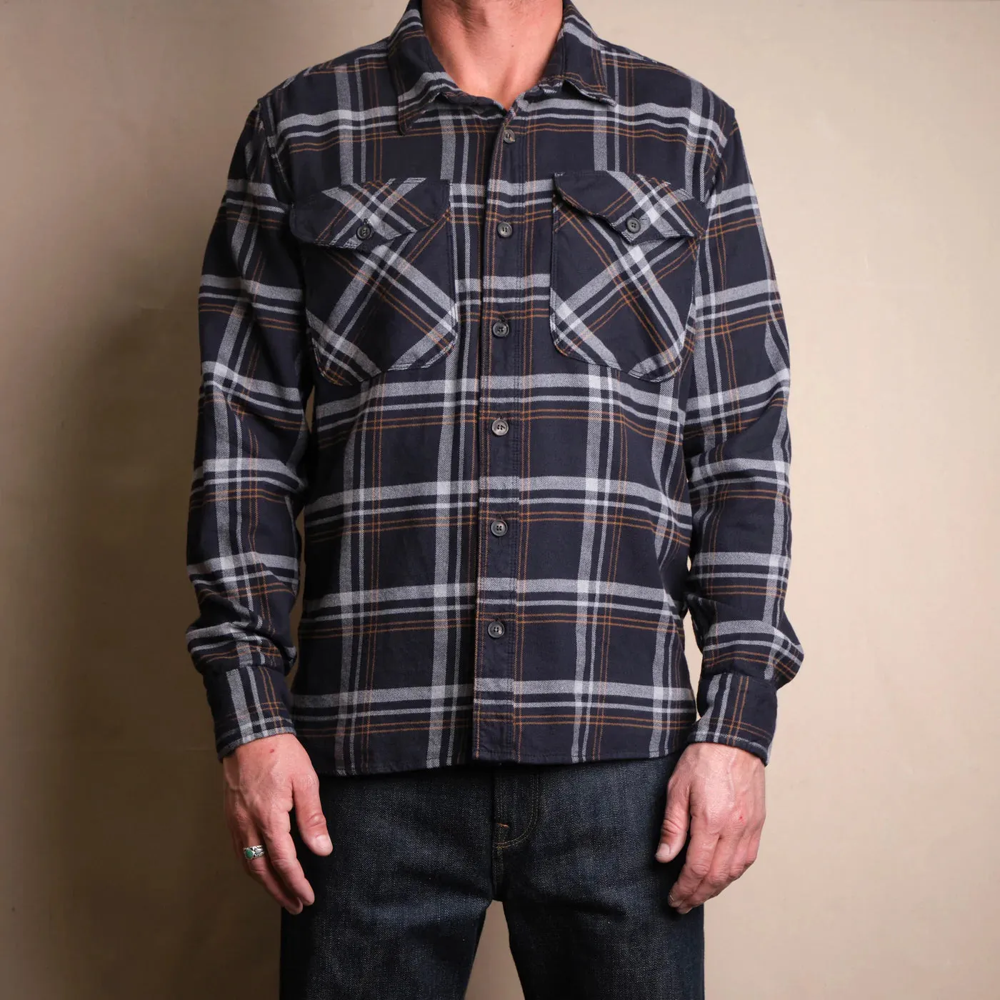 Utility Shirt | Black Plaid | Freenote Cloth sold by Man Ready product image thumbnail 2