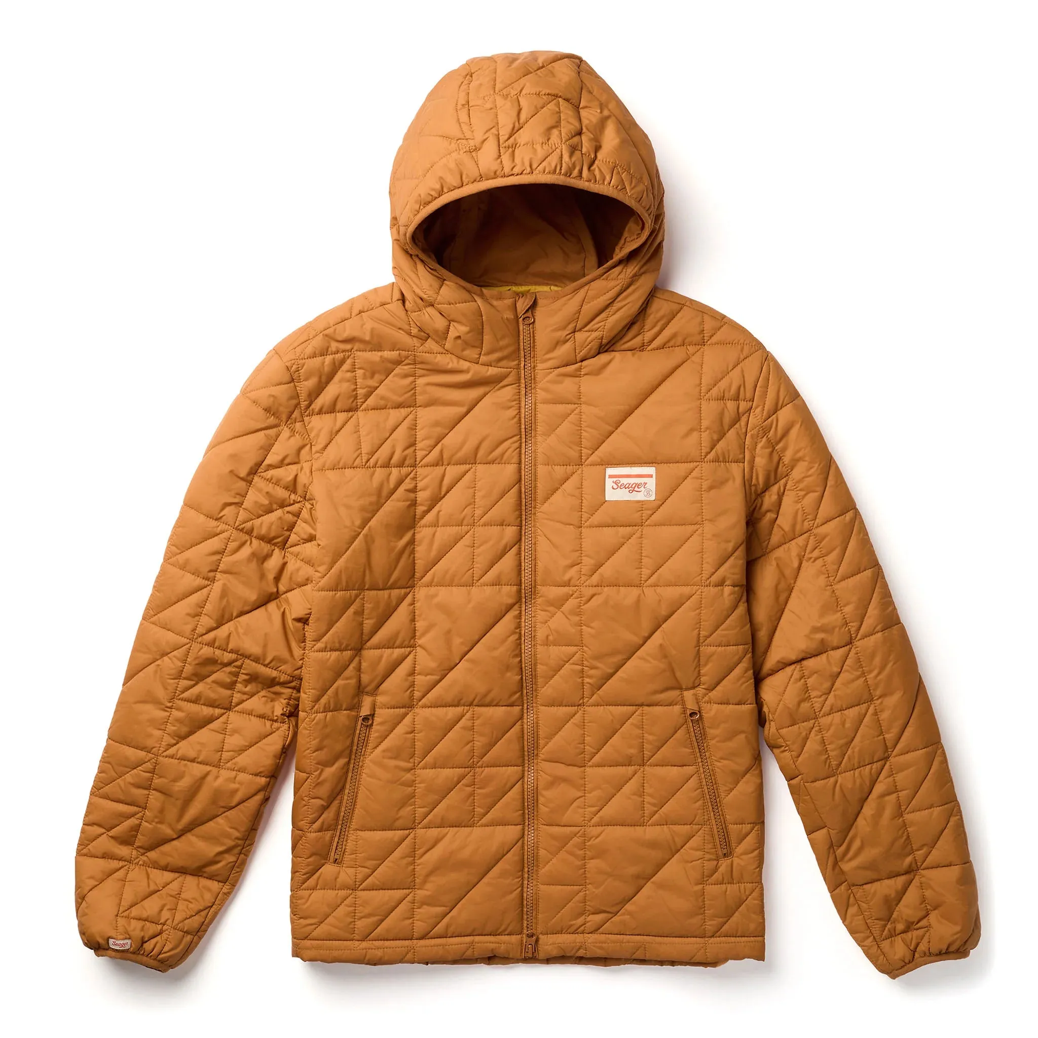 Ruff & Tuff Puff Jacket | Rust | Seager Co. sold by Man Ready
