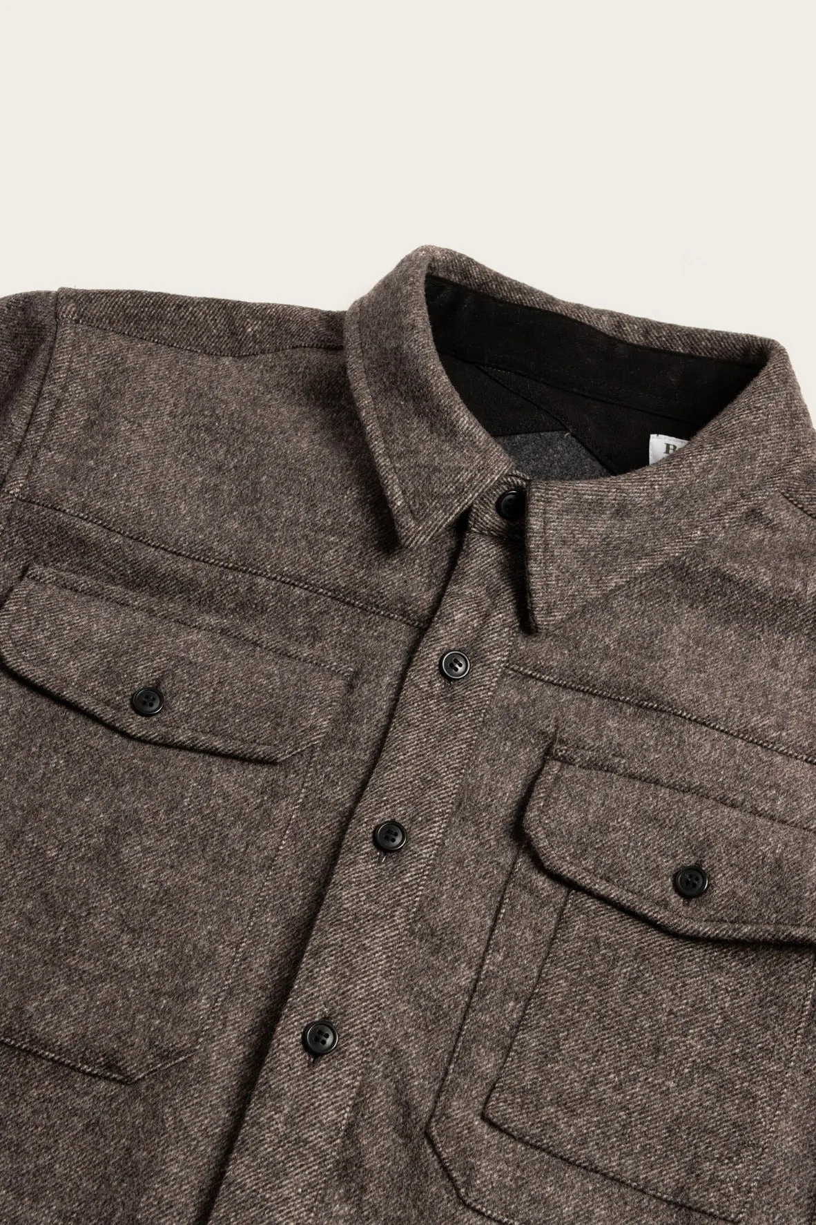 Fielding Shirt Jacket | Walnut Twill | Bridge & Burn sold by Man Ready product image thumbnail 2