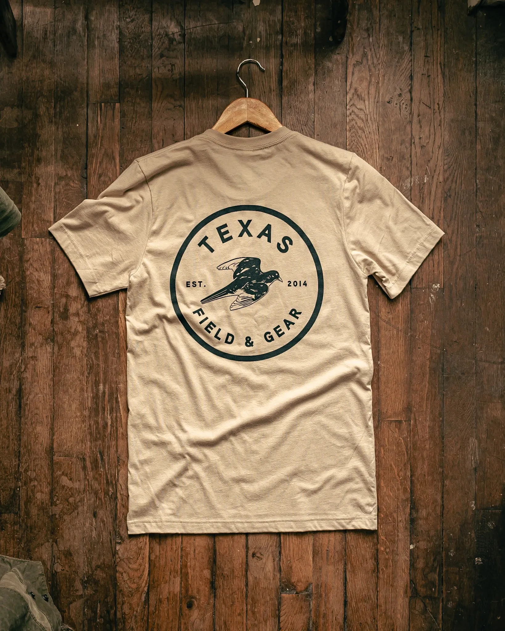 Graphic Tee | Field & Gear | Khaki | Manready Mercantile sold by Man Ready