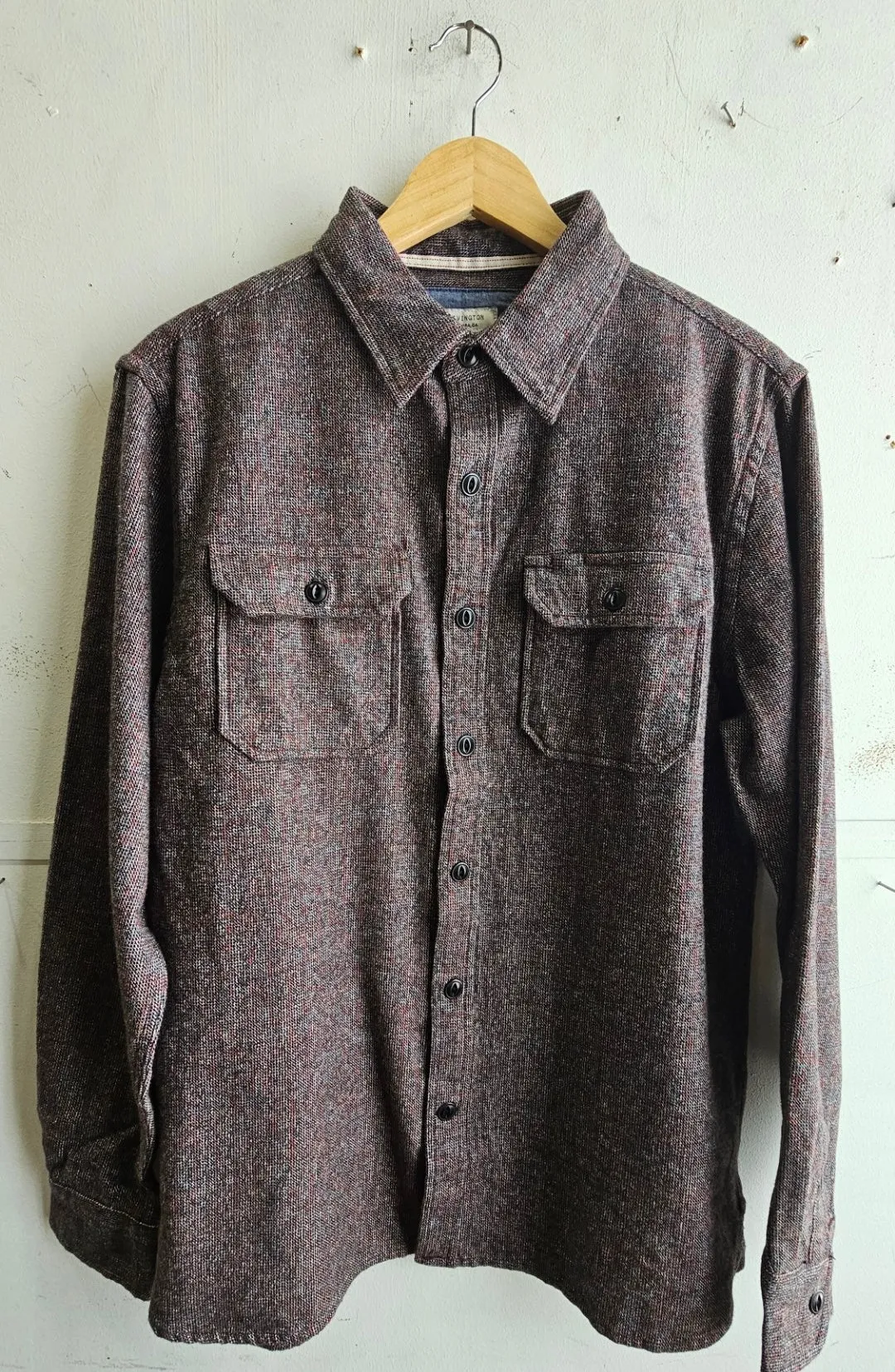 Winter Flannel Shirt | Iron Opal | Ace Rivington sold by Man Ready