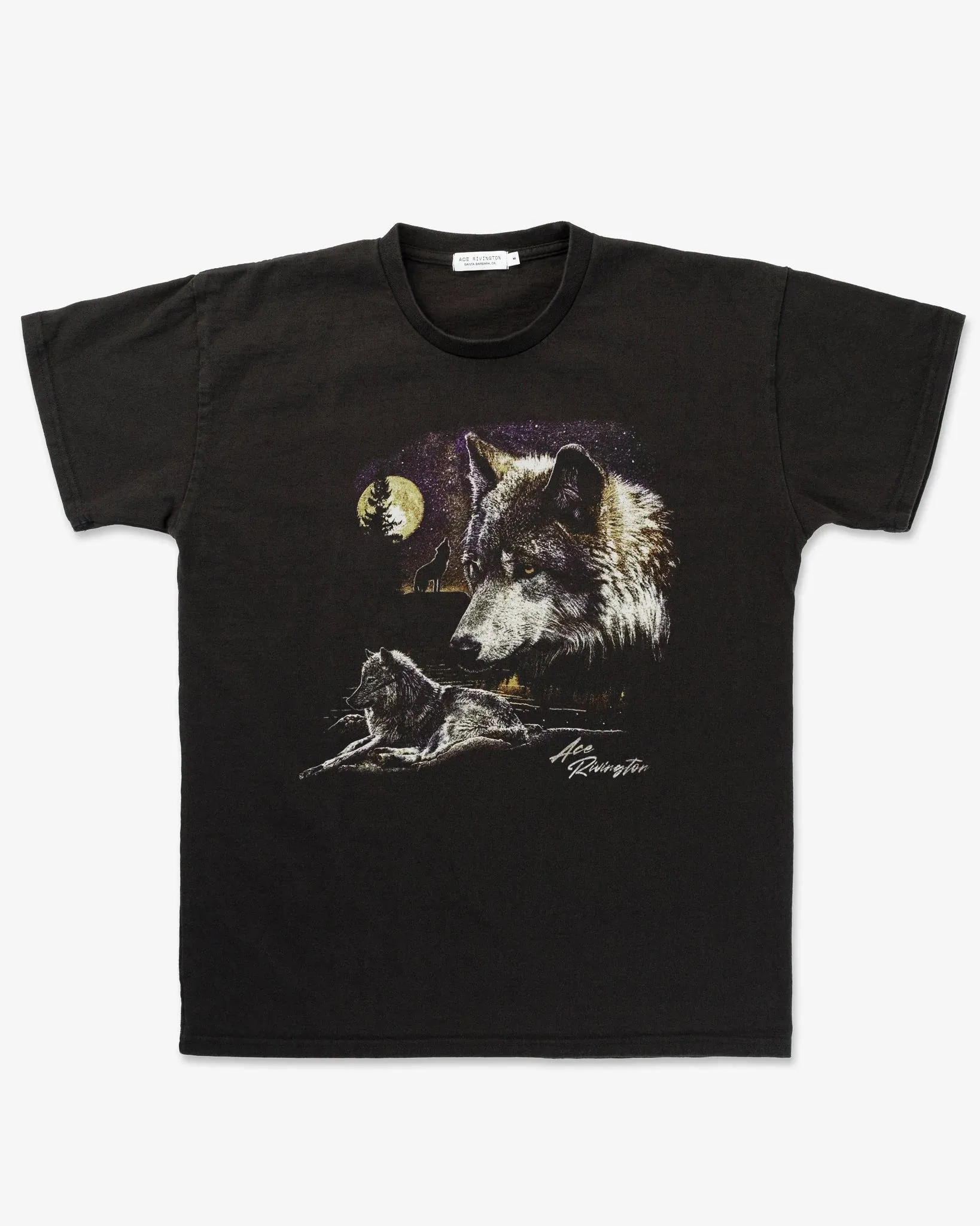Vintage Wolf Tee | Ace Rivington sold by Man Ready