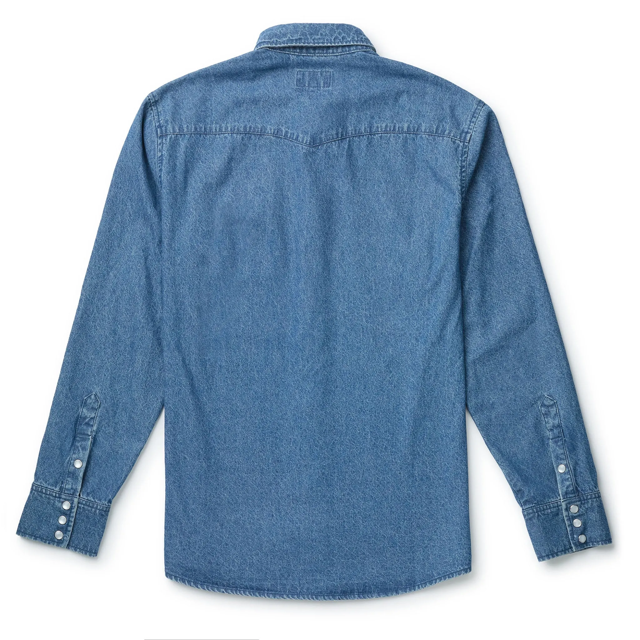 Reagan Pearl Snap | Vintage Wash | Seager Co. sold by Man Ready product image thumbnail 2