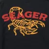 Fat Tail Tee | Black | Seager Co. sold by Man Ready