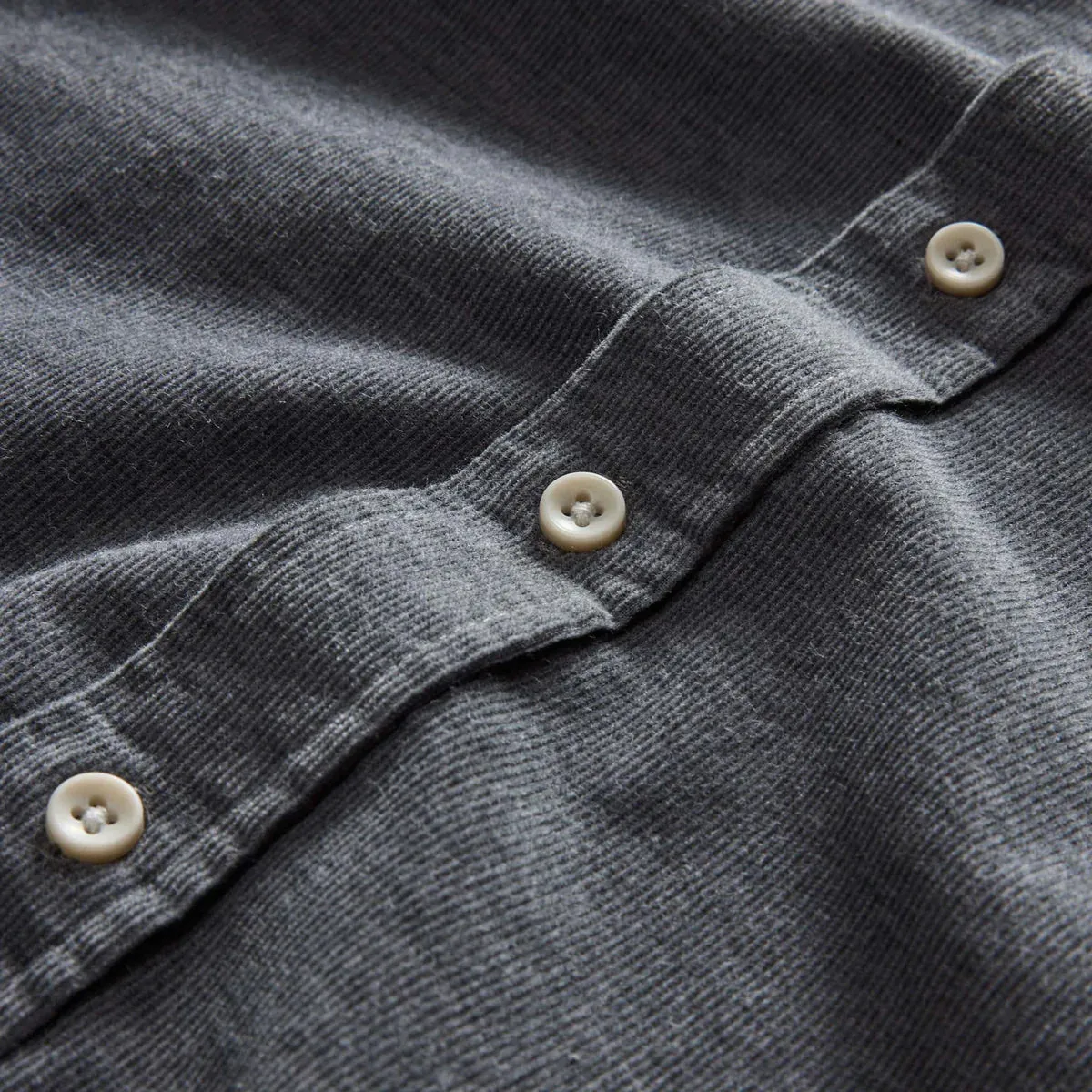 The Short Sleeve California | Heather Slate Cord | Taylor Stitch sold by Man Ready product image thumbnail 3