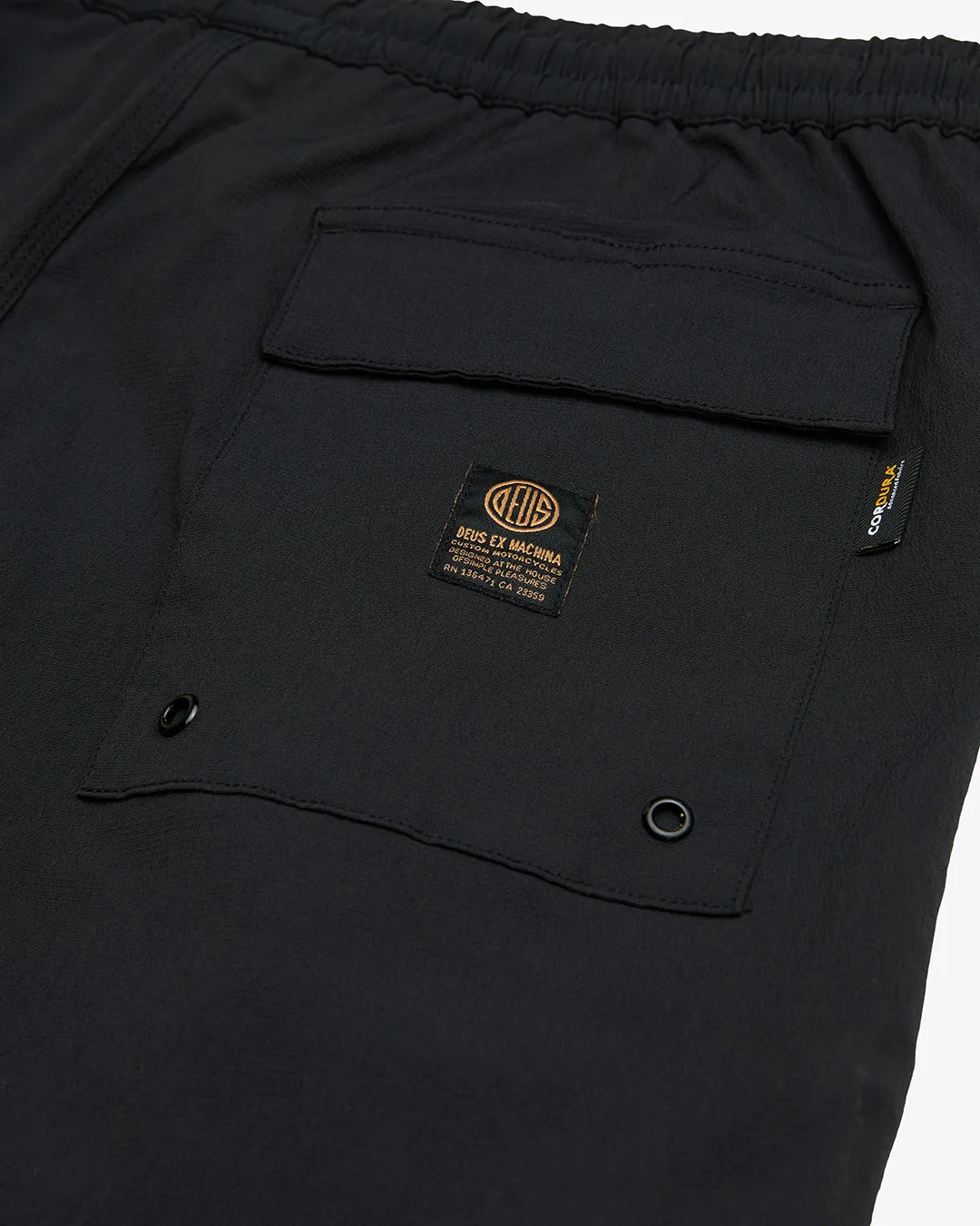 Cordura Glide Swim Short | Anthracite | Deus Ex Machina sold by Man Ready product image thumbnail 3