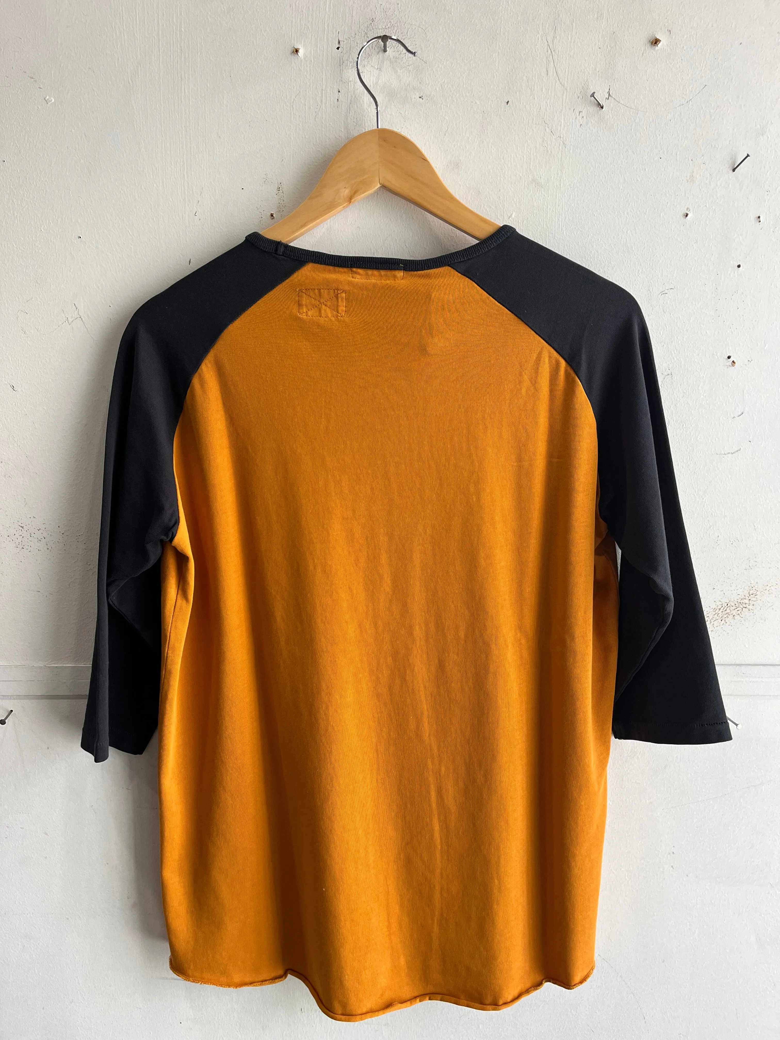 Leon Raglan Shirt | Orange & Marshall | Indigofera sold by Man Ready product image thumbnail 2